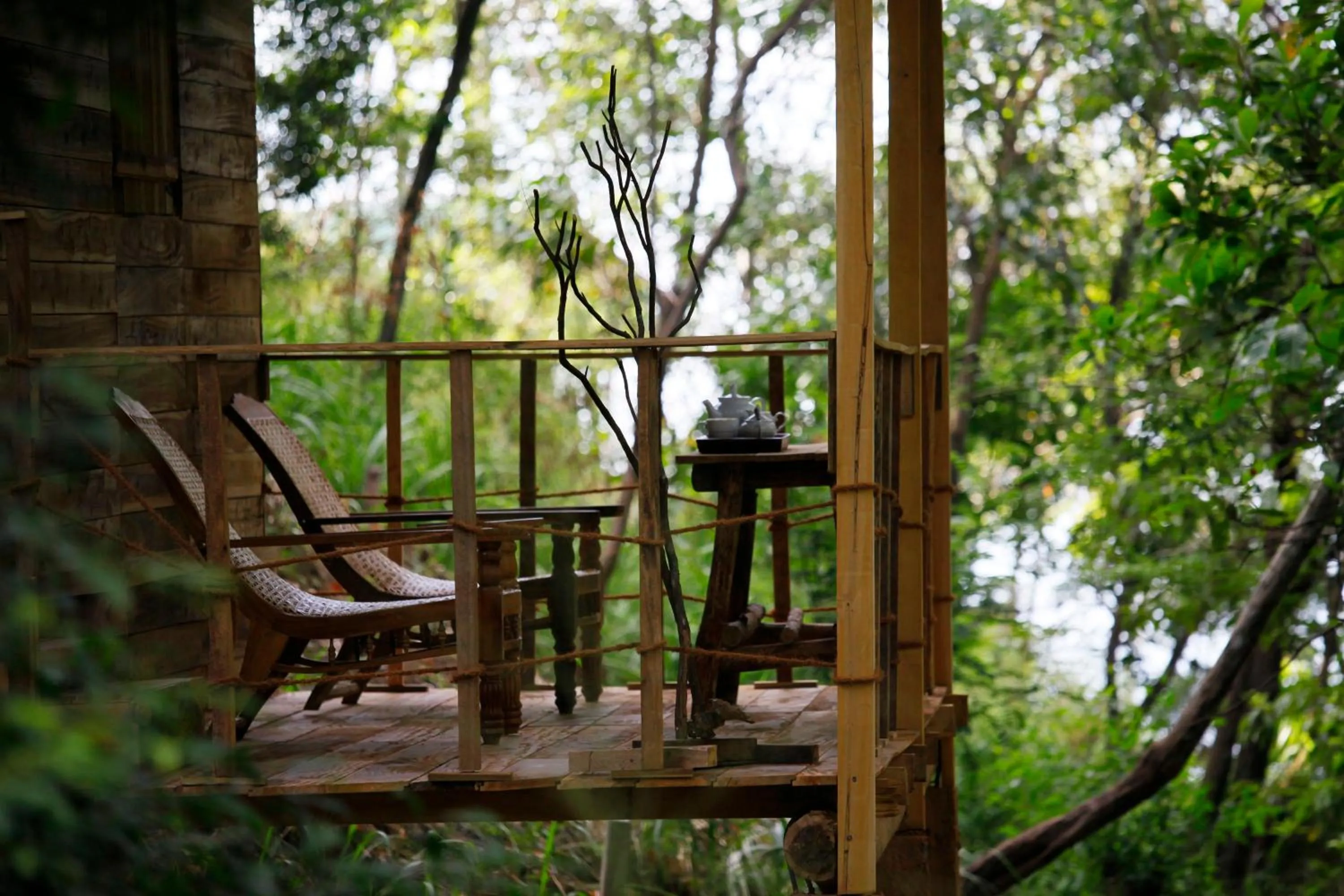 Patio in Ella Ecolodge