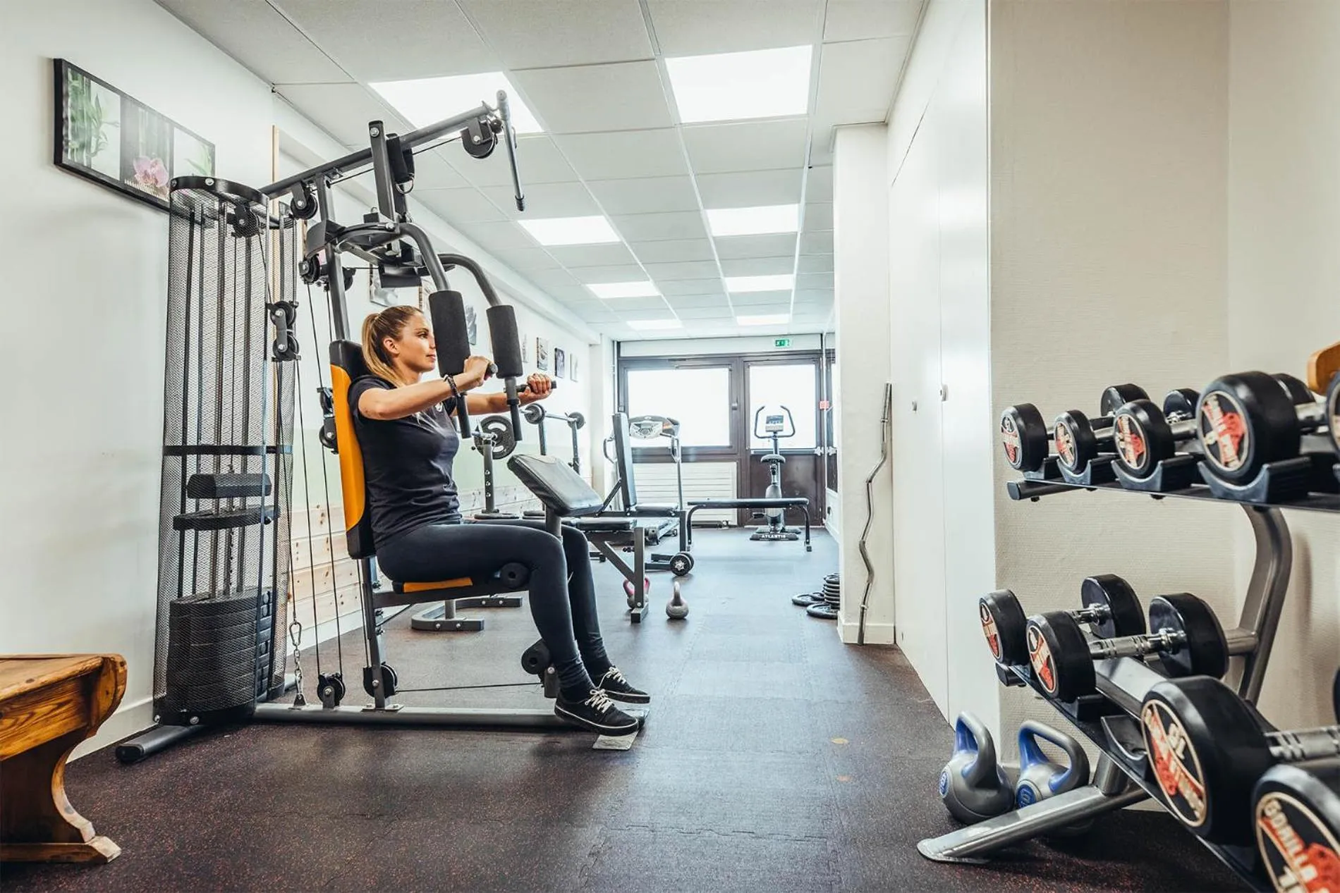 Fitness centre/facilities in Madame Vacances Hôtel et Spa Ibiza