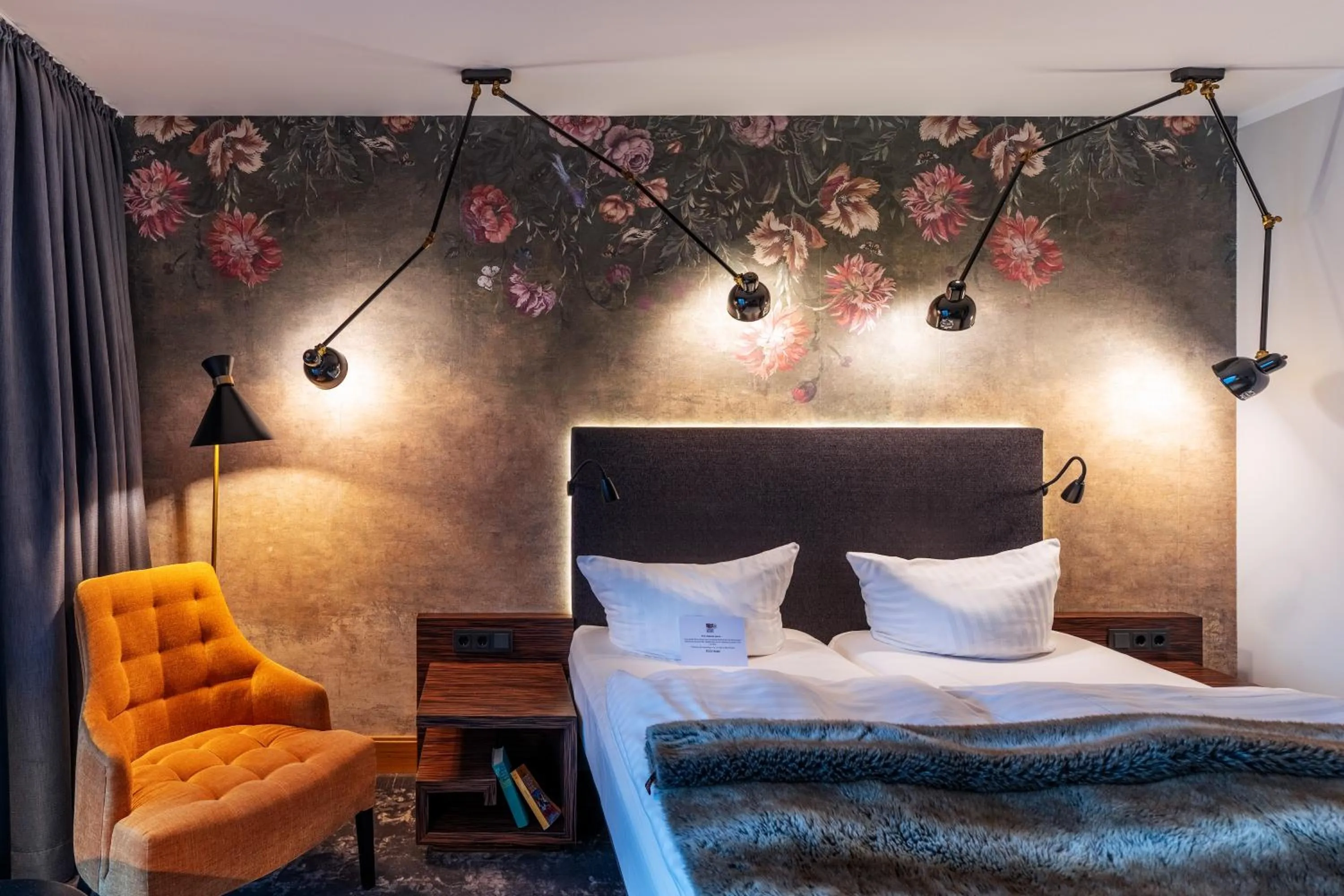 Bed in Thehotel at LIPPISCHER HOF