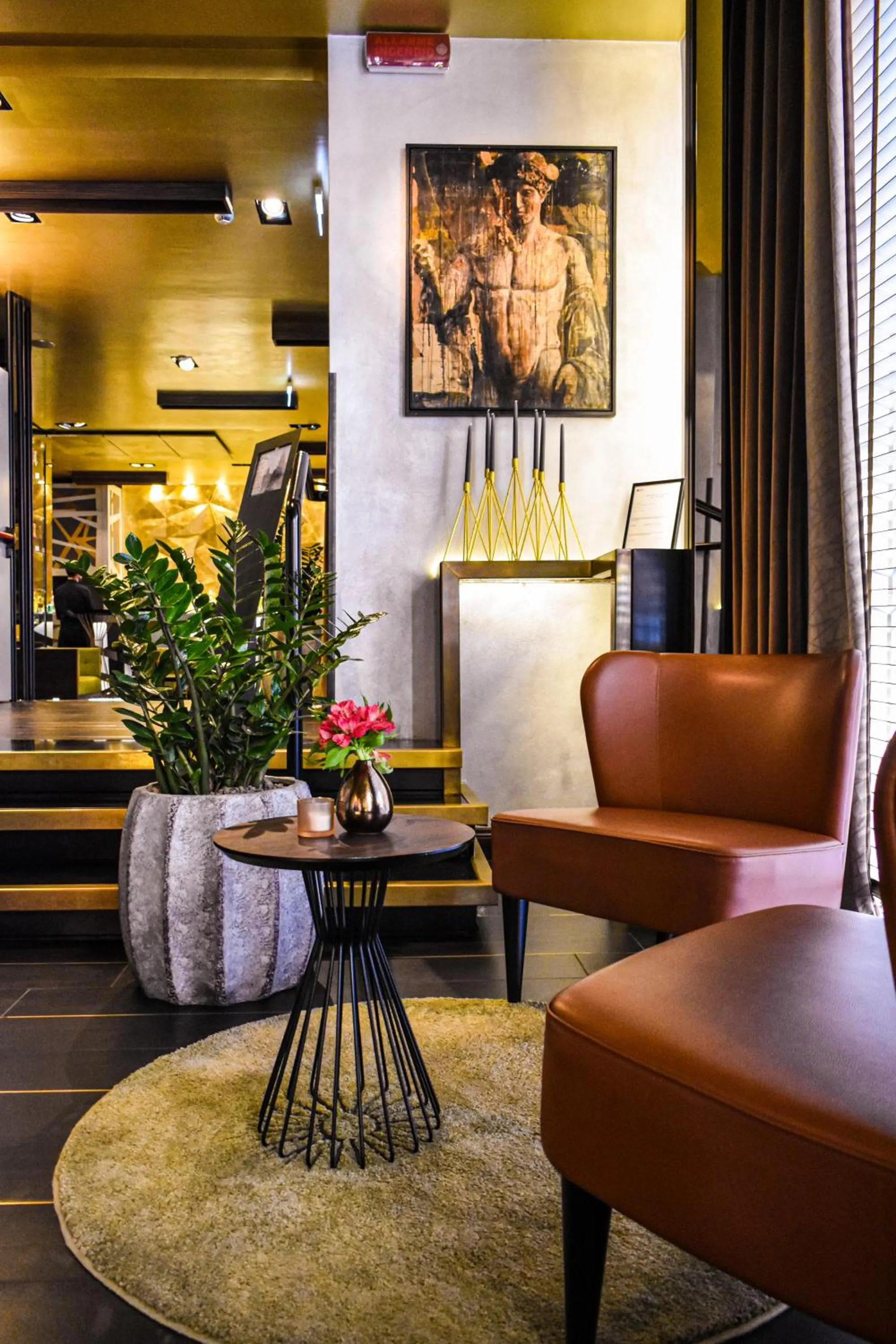 Living room in Palazzo Navona Hotel