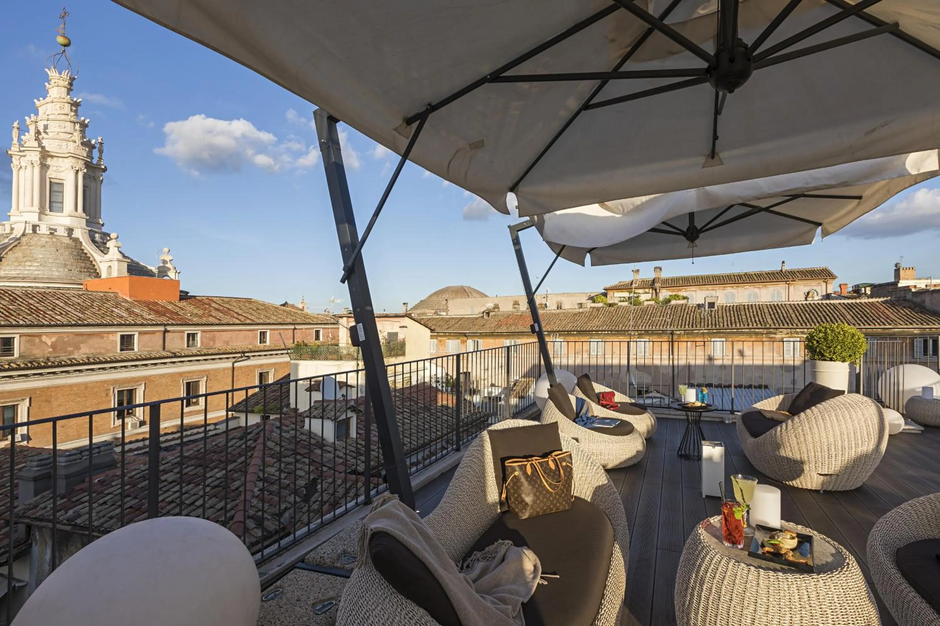 Balcony/Terrace in Palazzo Navona Hotel
