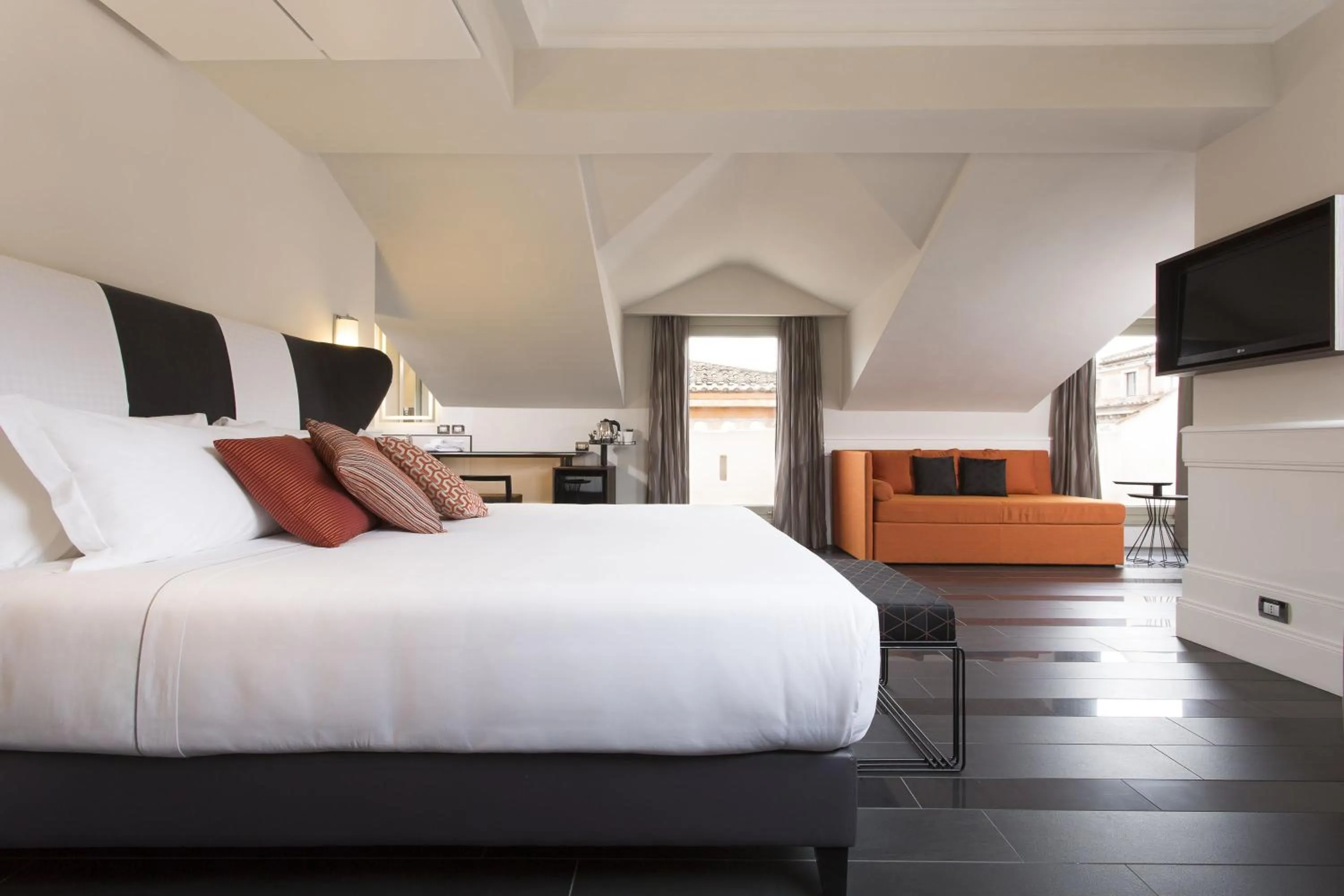 Bedroom, Bed in Palazzo Navona Hotel