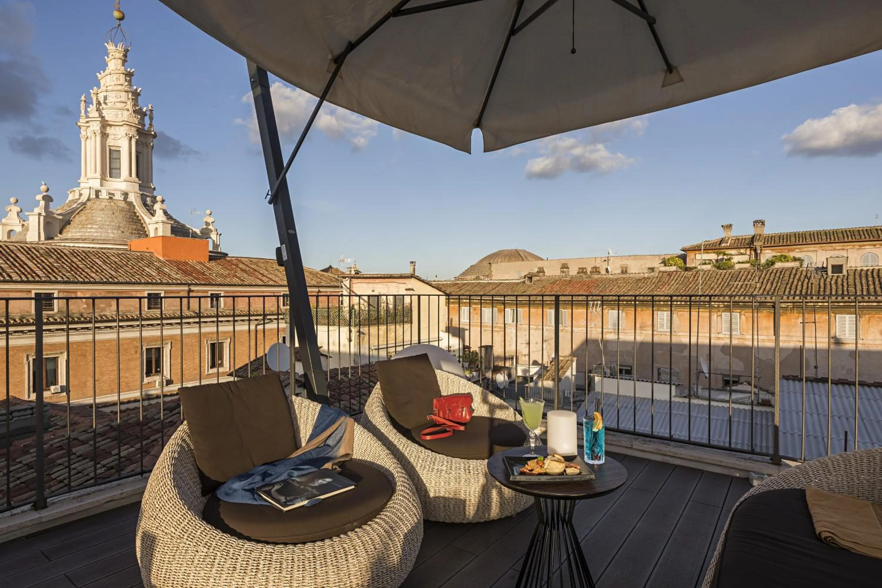 Balcony/Terrace in Palazzo Navona Hotel