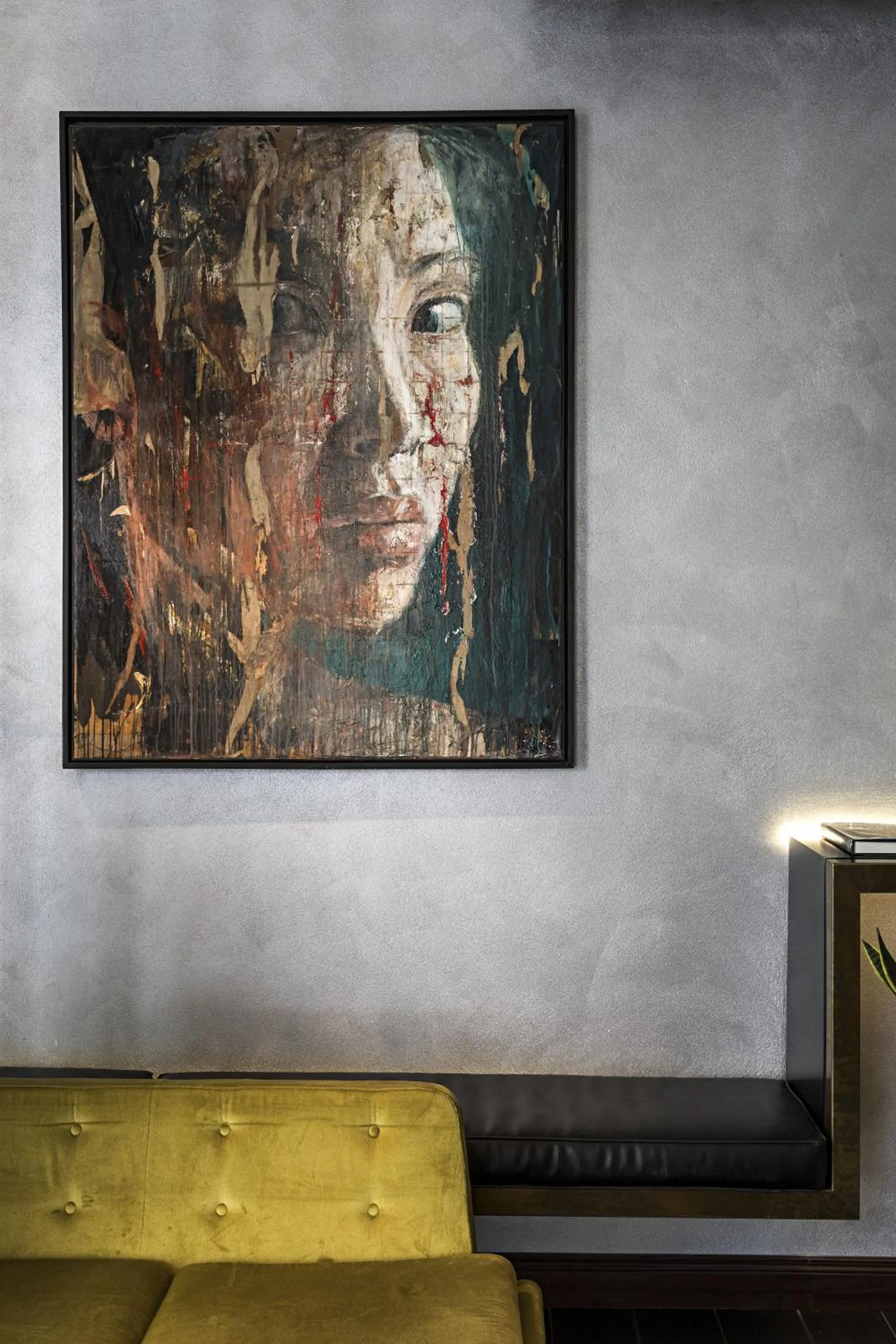 Decorative detail in Palazzo Navona Hotel