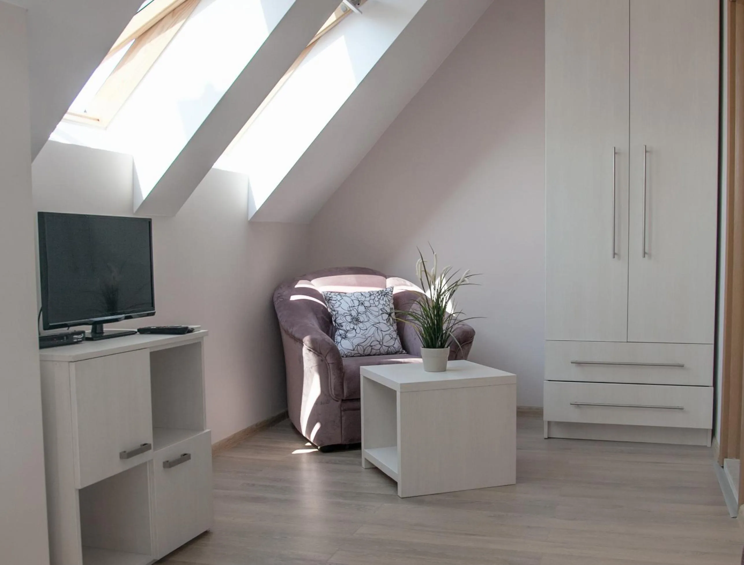 Living room in Sky Apartments