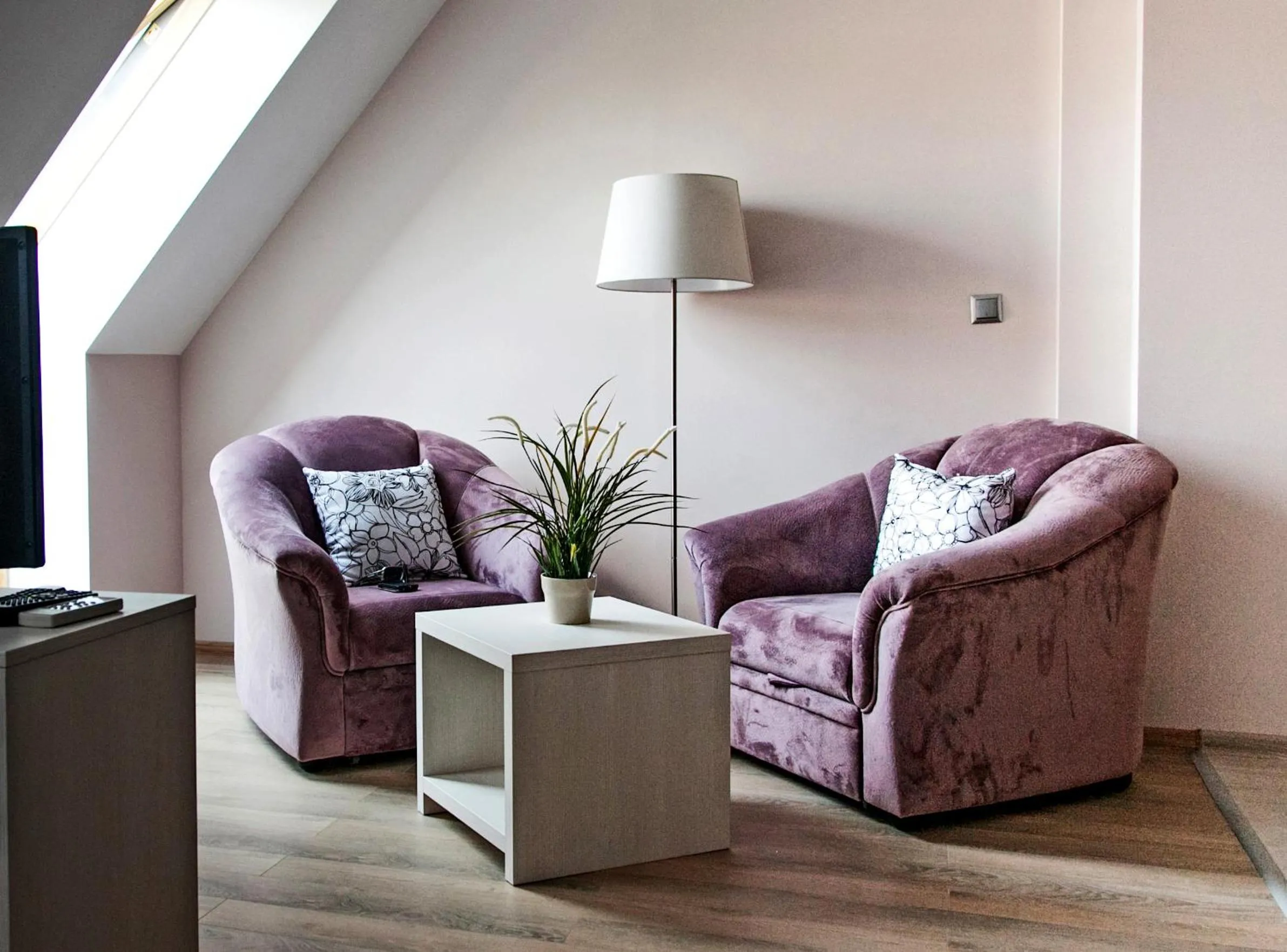 Living room in Sky Apartments