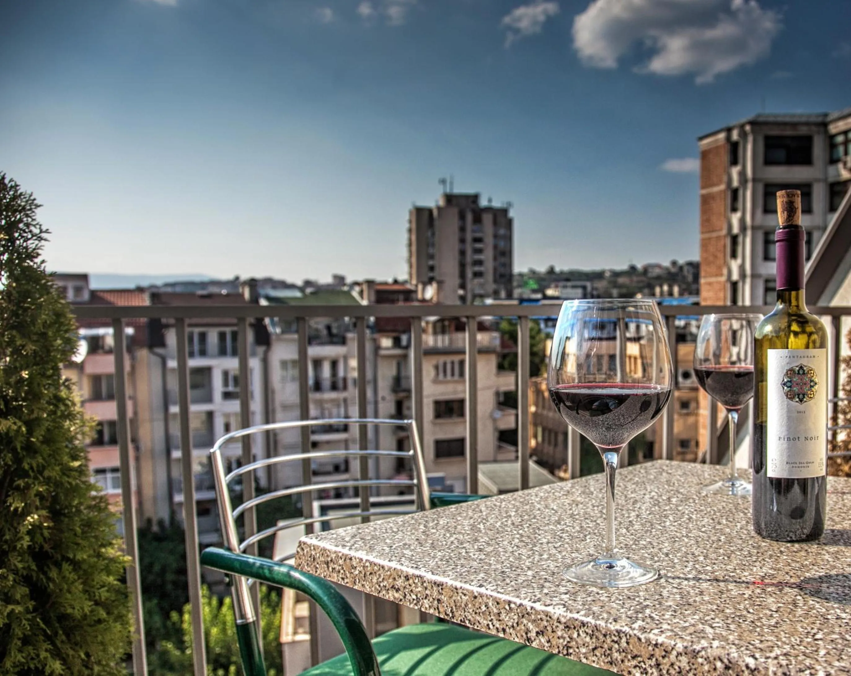 Balcony/Terrace in Sky Apartments