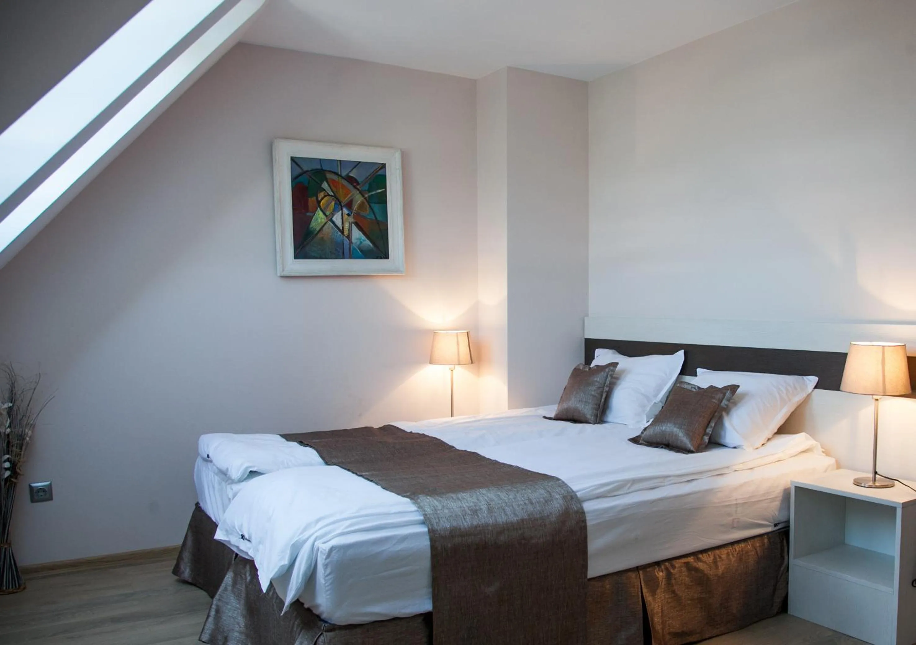 Bedroom, Bed in Sky Apartments
