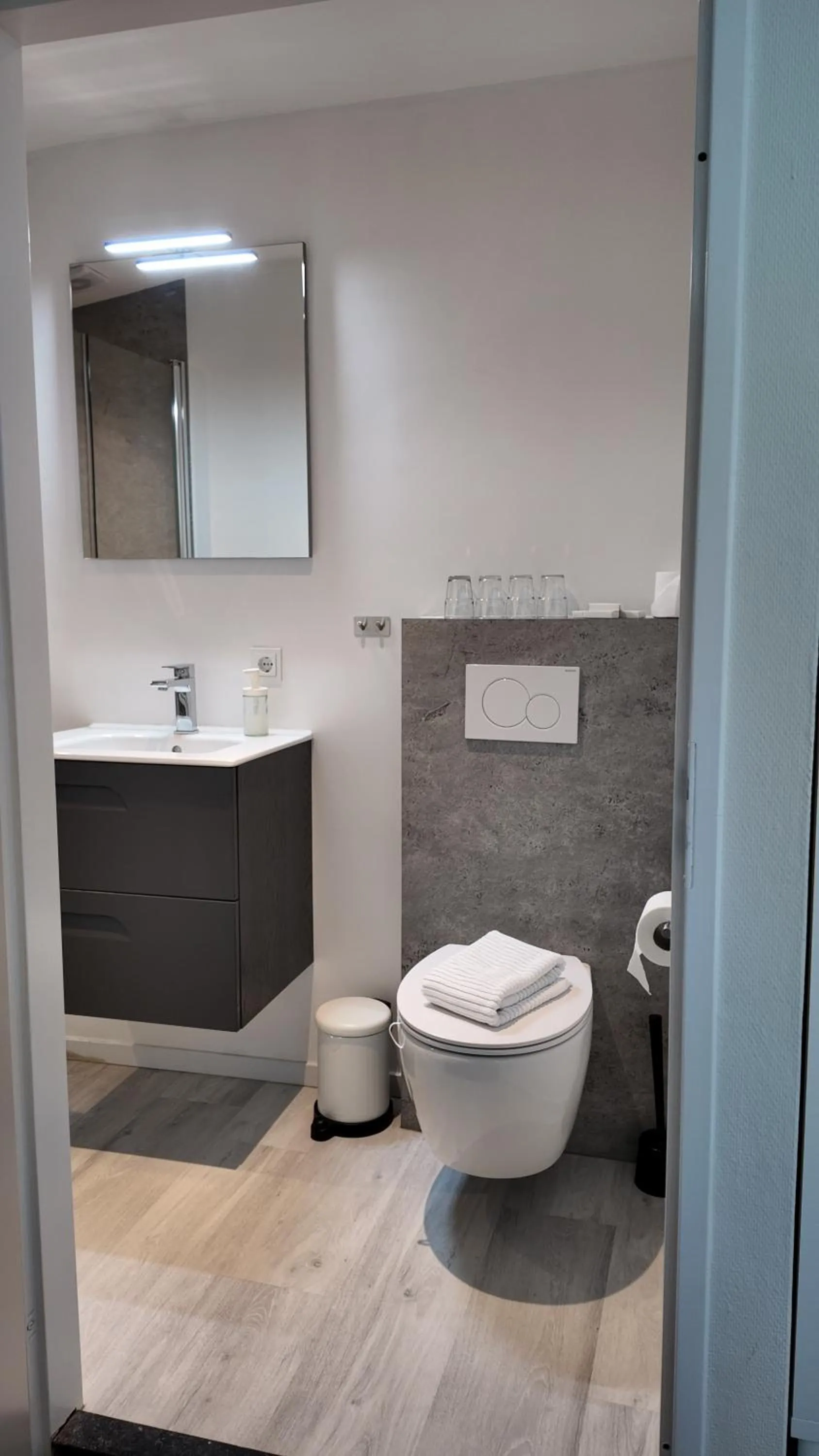 Toilet in Hotel De Lange Akker