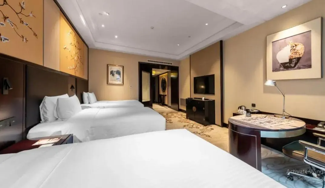 Bed in Wyndham Grand Xi'an South