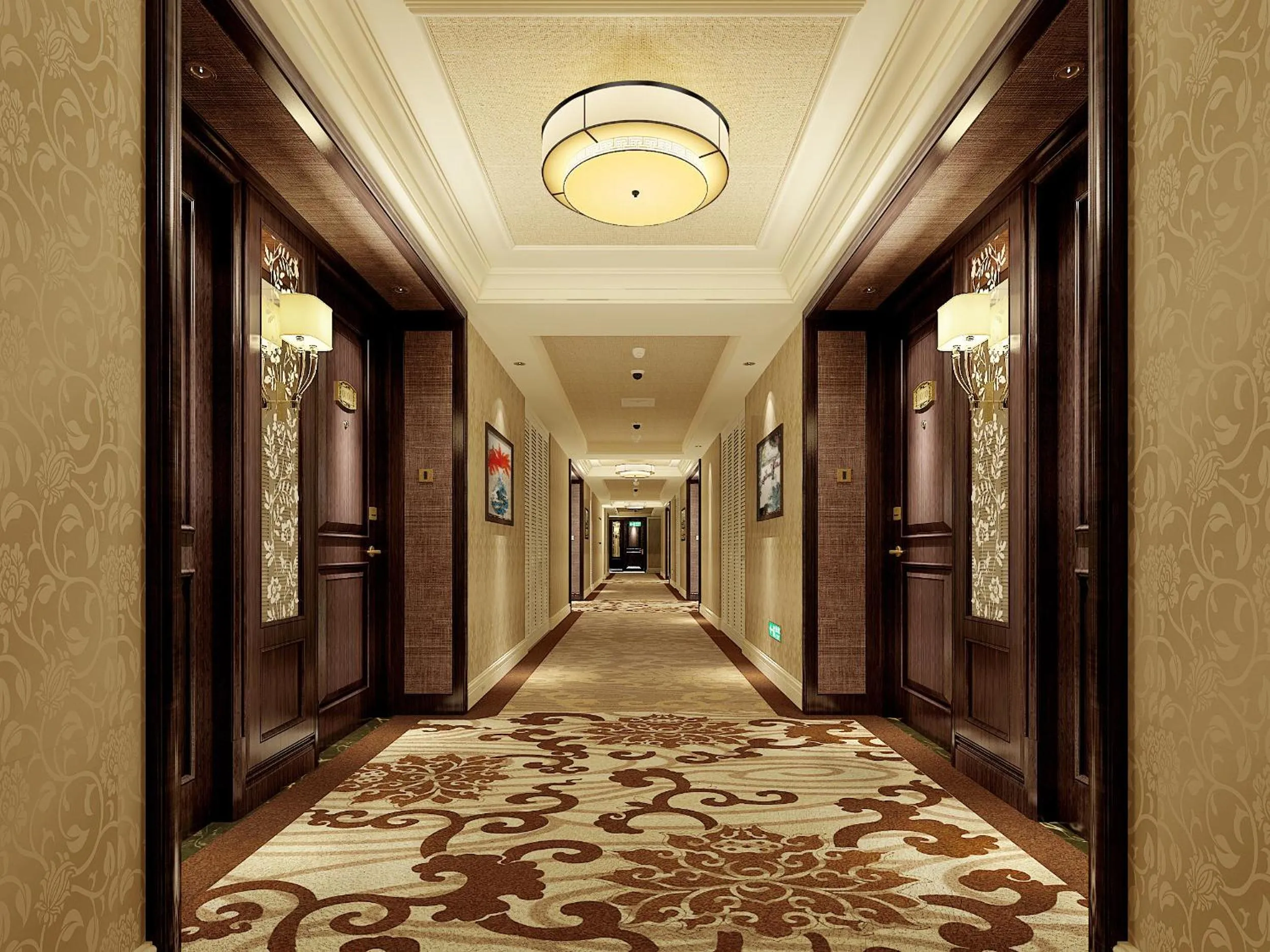 Decorative detail in Wyndham Grand Xi'an South