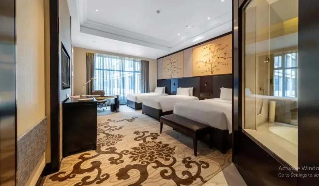 Bed in Wyndham Grand Xi'an South