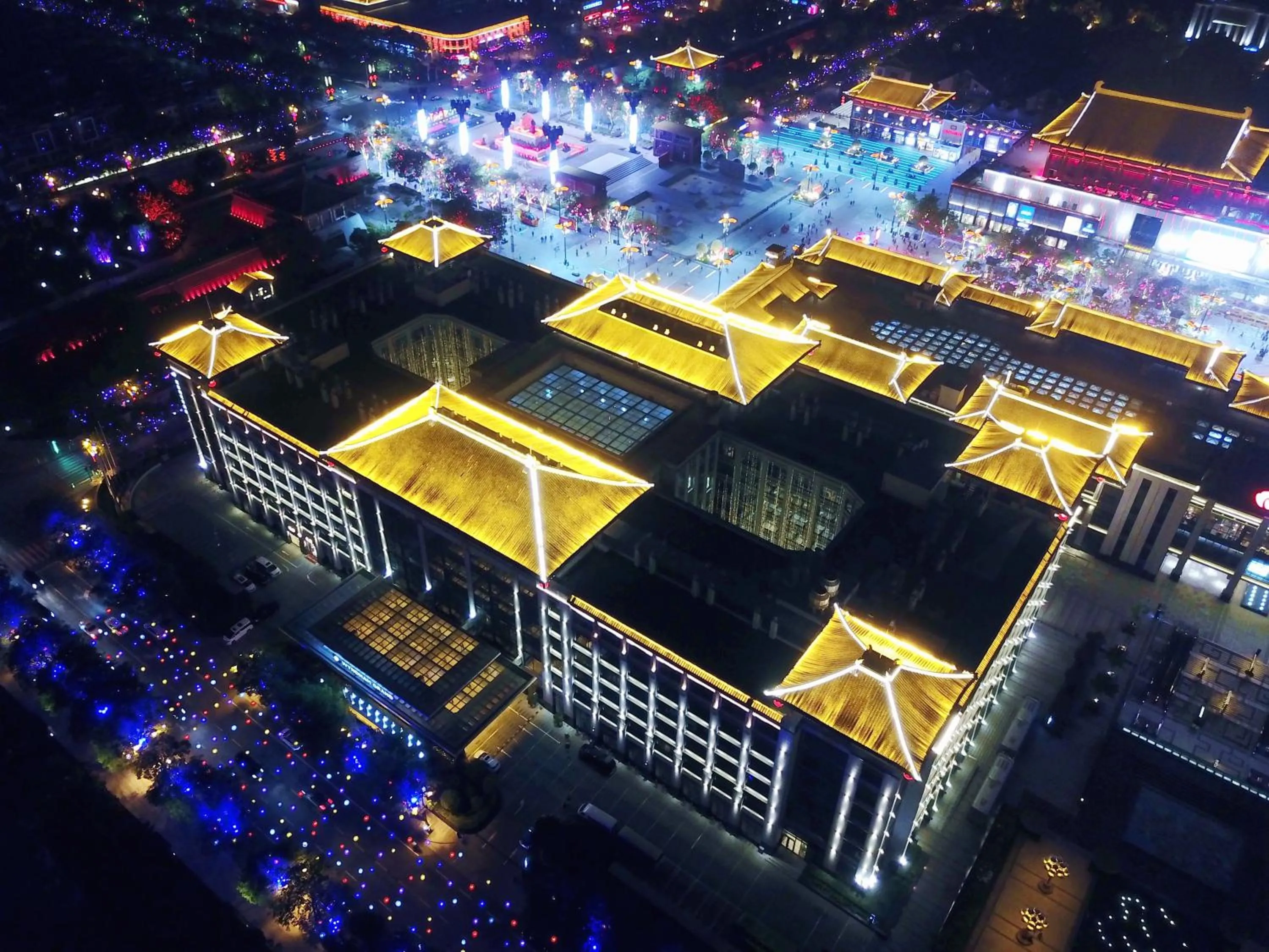 Bird's eye view in Wyndham Grand Xi'an South