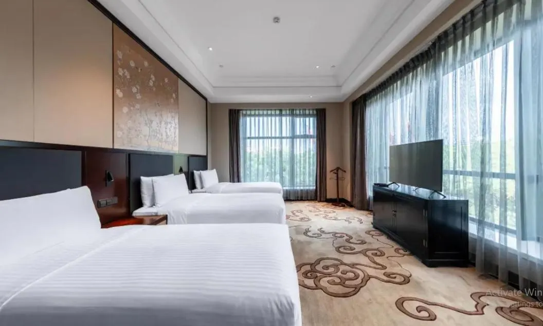 Bed in Wyndham Grand Xi'an South