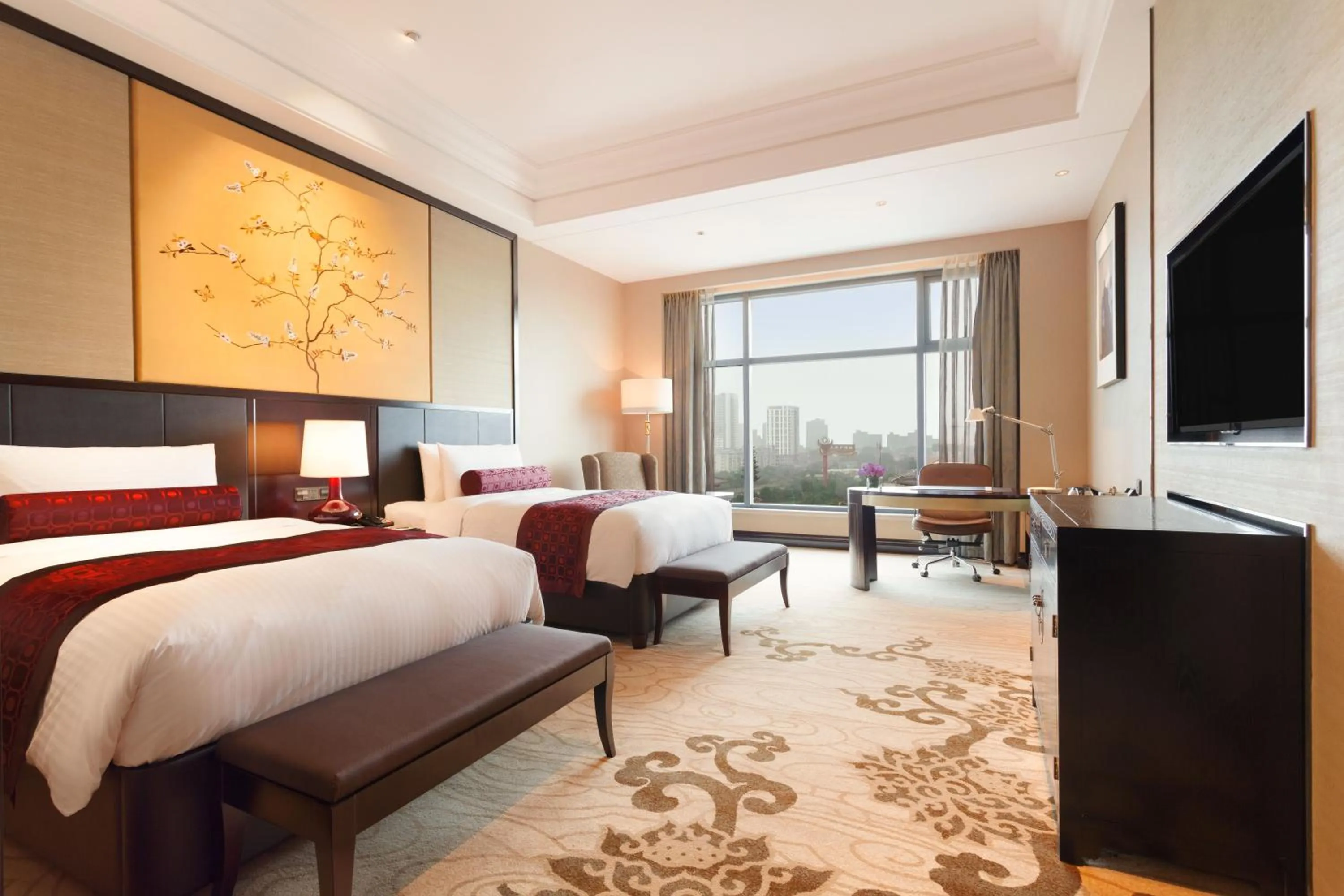 Bedroom, Bed in Wyndham Grand Xi'an South