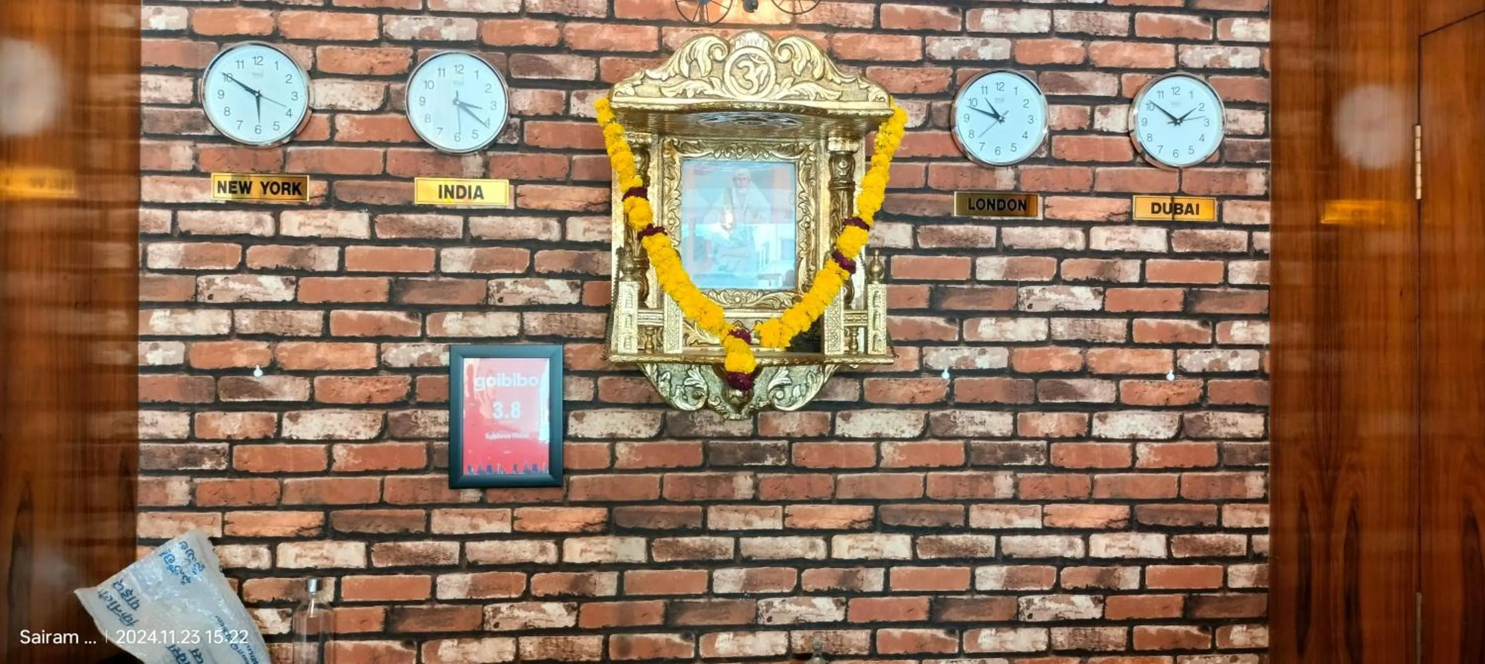 Lobby or reception in Hotel Sai Shree