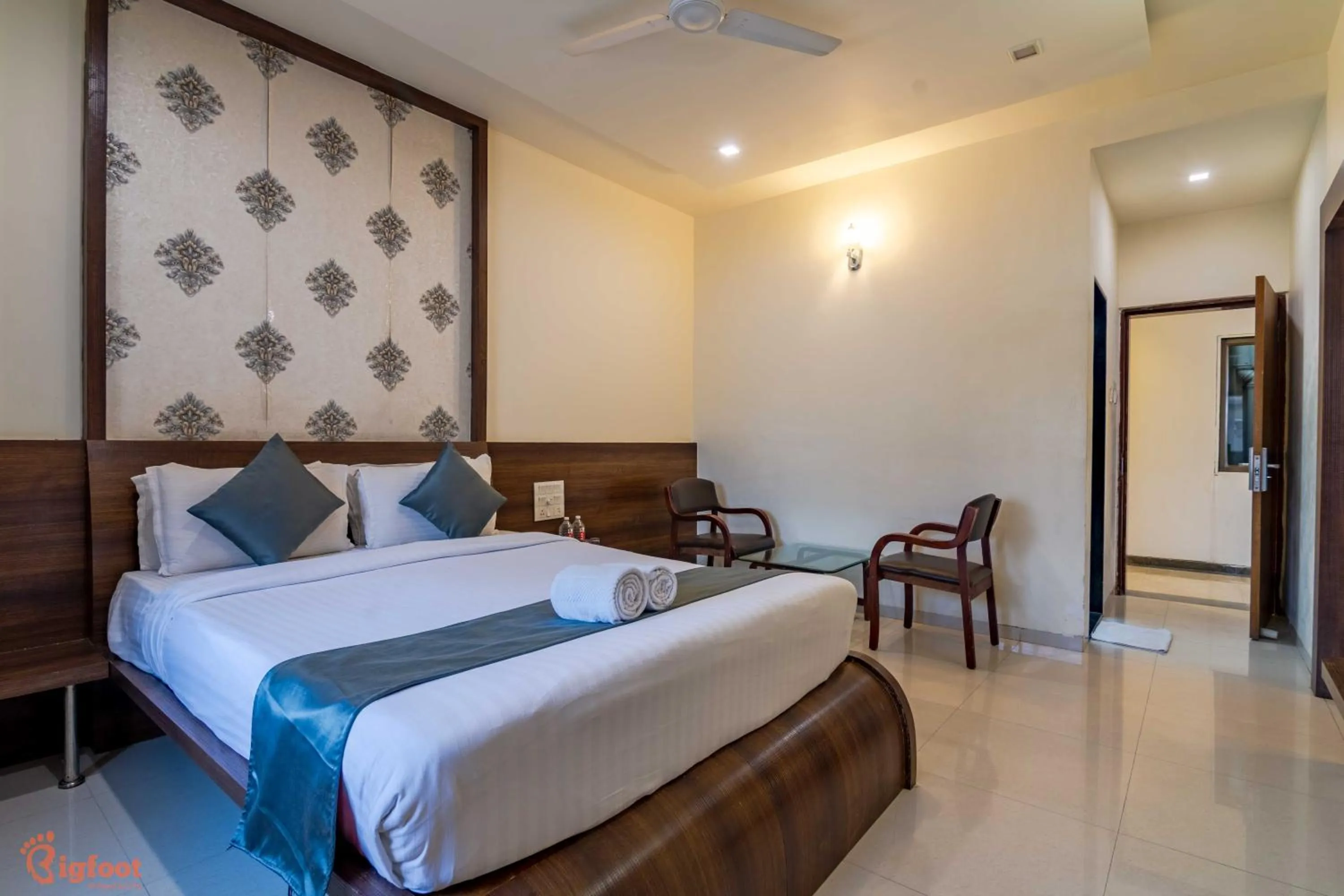 Photo of the whole room, Bed in Hotel Sai Shree