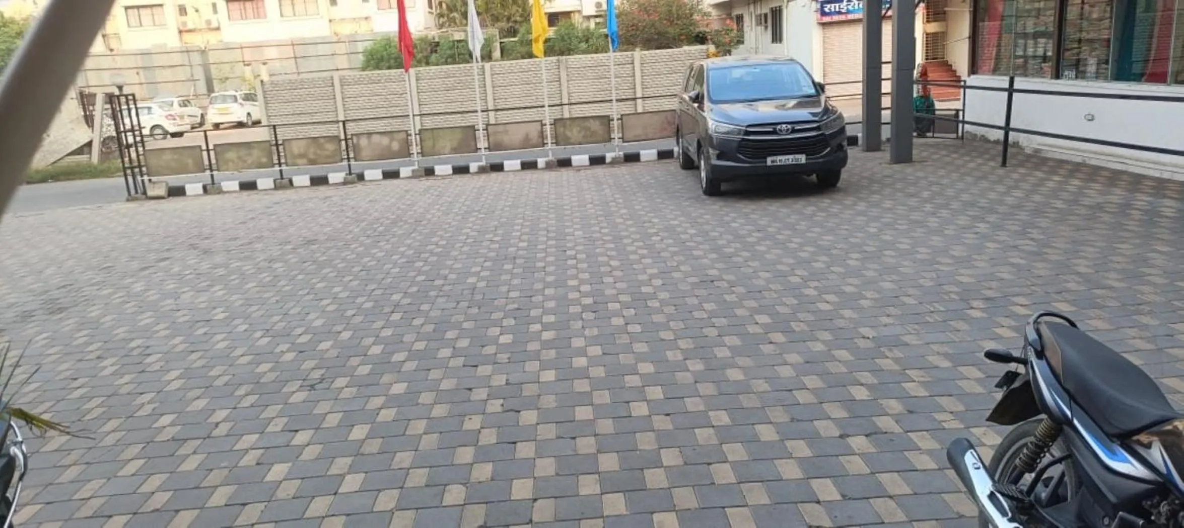 Parking in Hotel Sai Shree