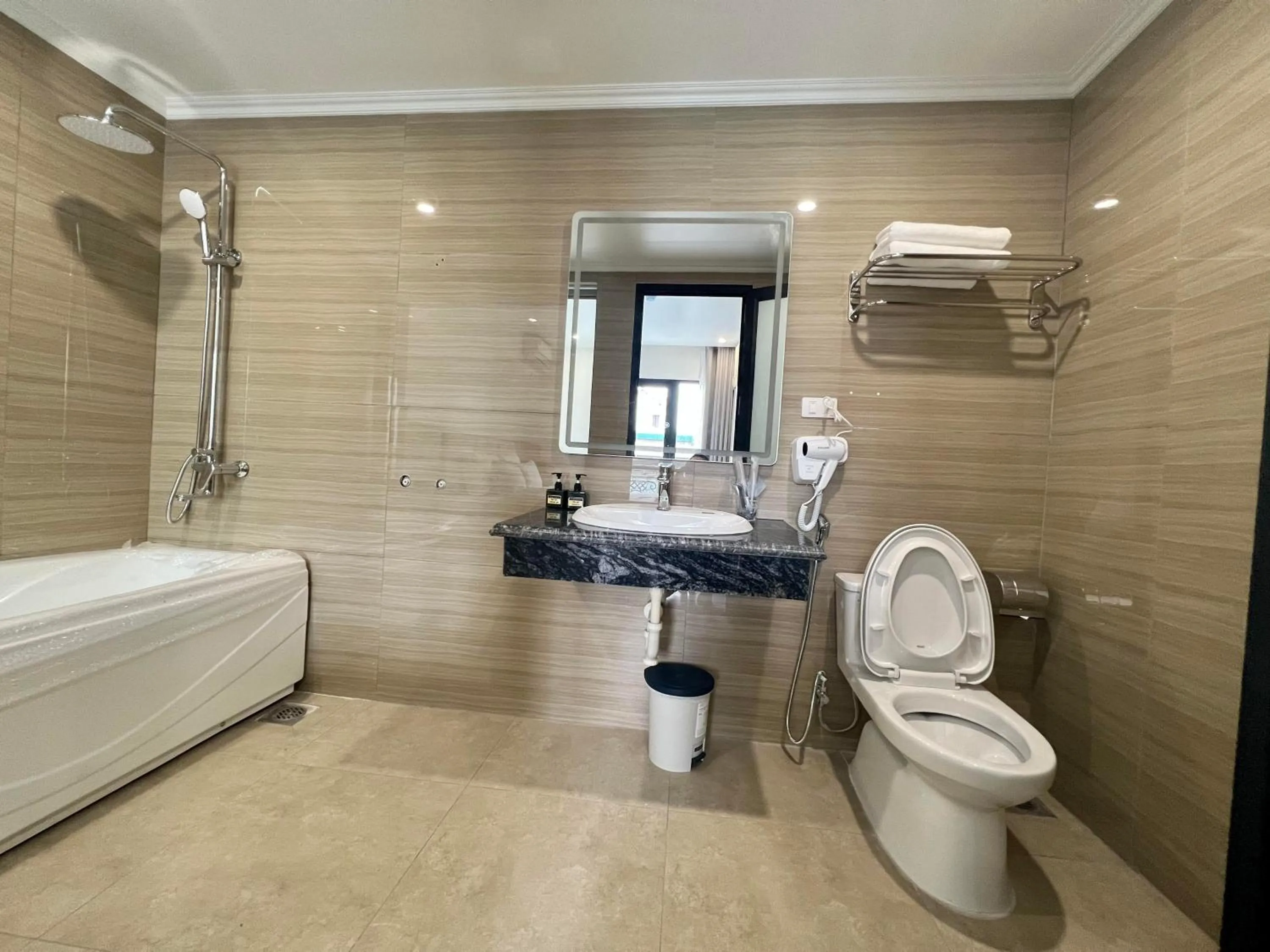Bathroom in Grand Dragon Noi Bai Hotel