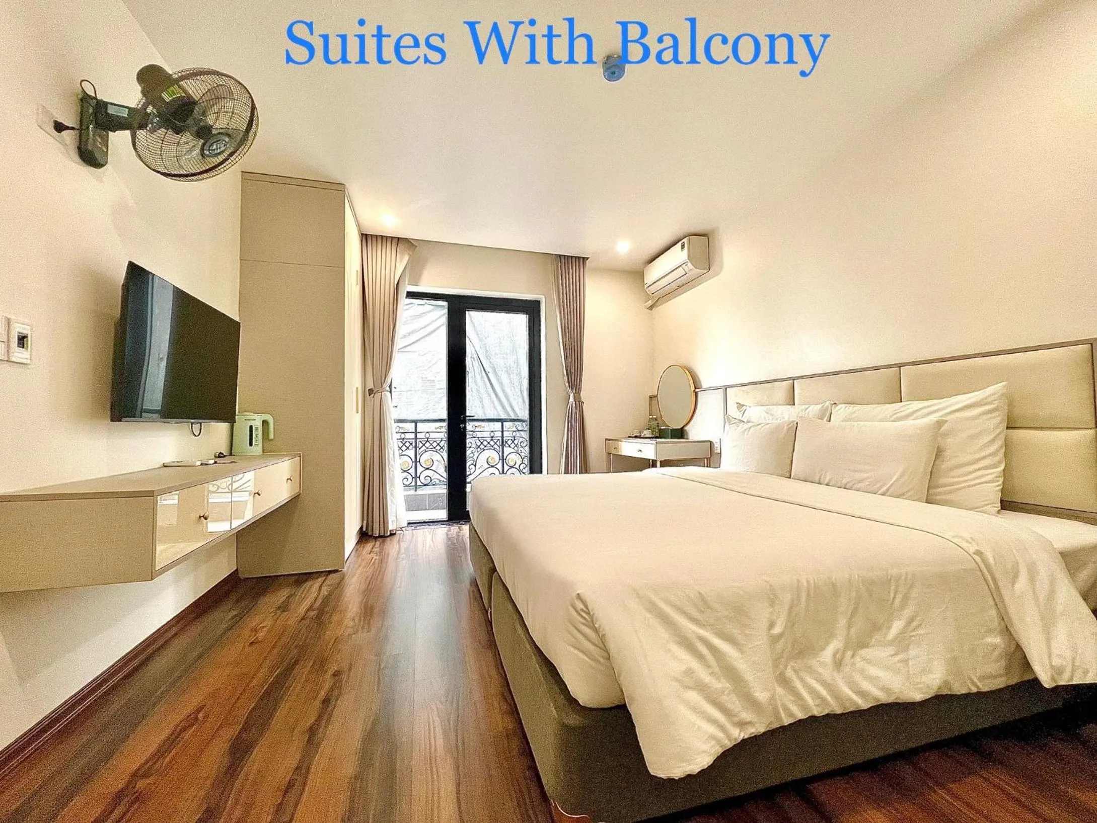 Bed in Grand Dragon Noi Bai Hotel