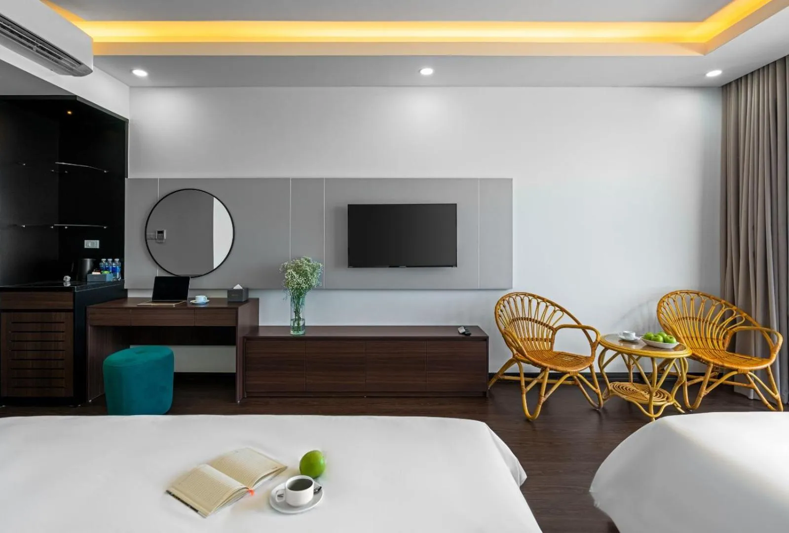 Bedroom, Bed in Hoang Yen Boutique Hotel