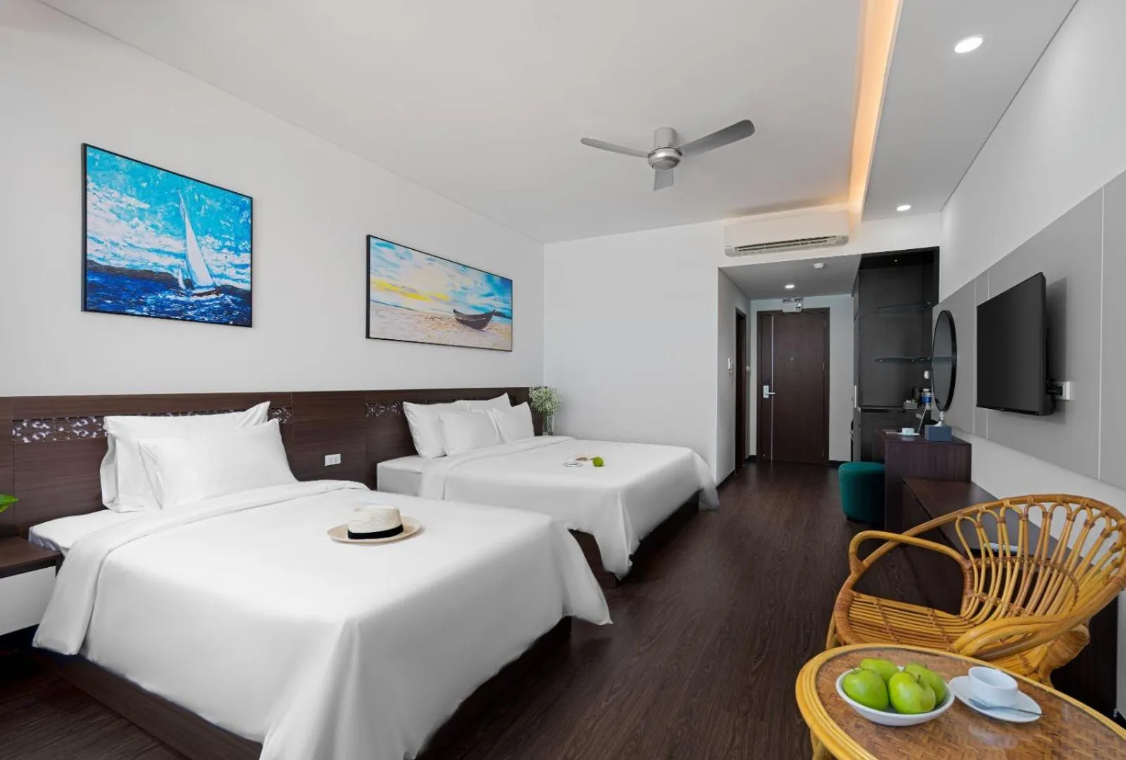 Bedroom, Bed in Hoang Yen Boutique Hotel