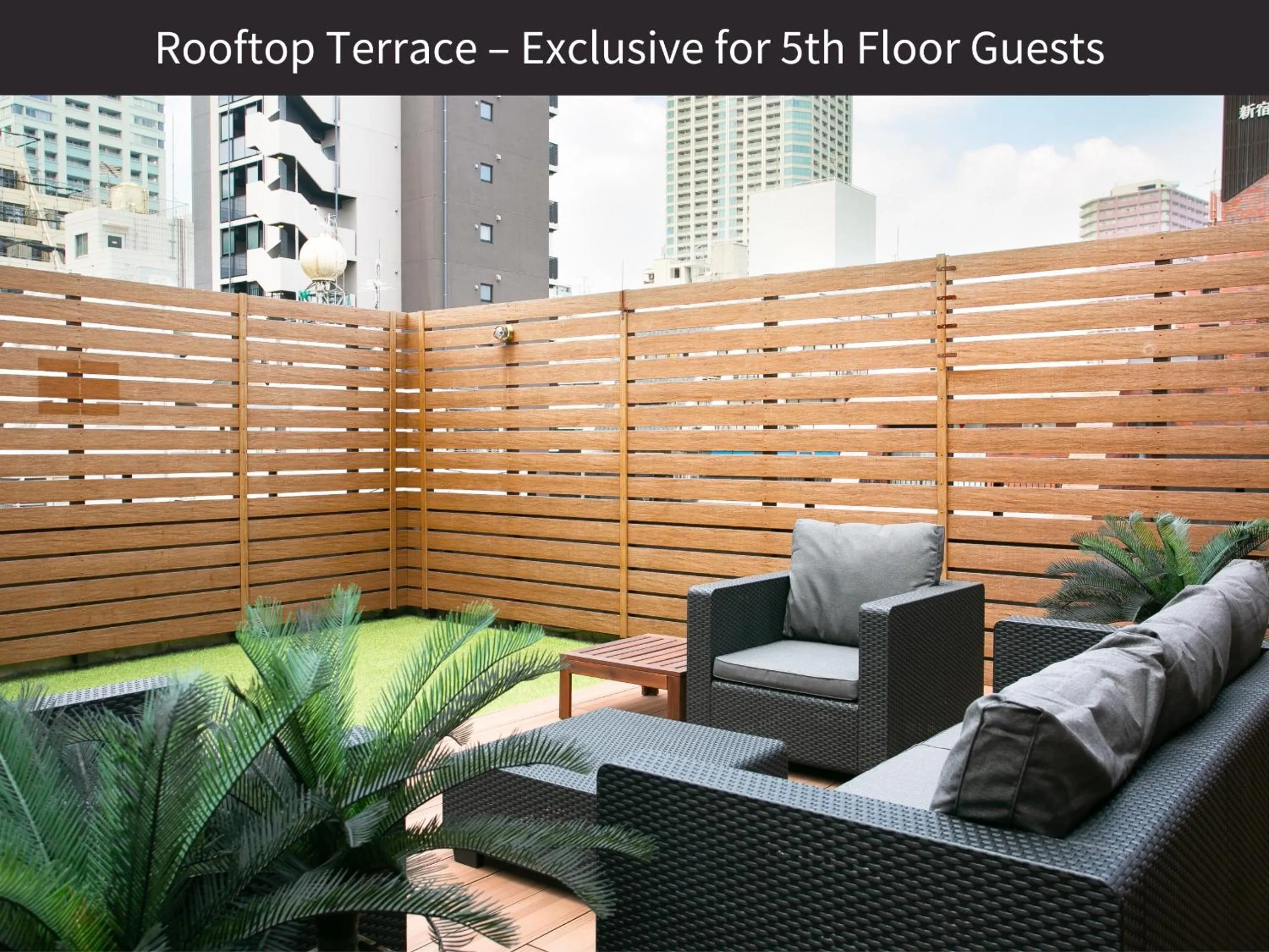 Balcony/Terrace in M/W HOTEL