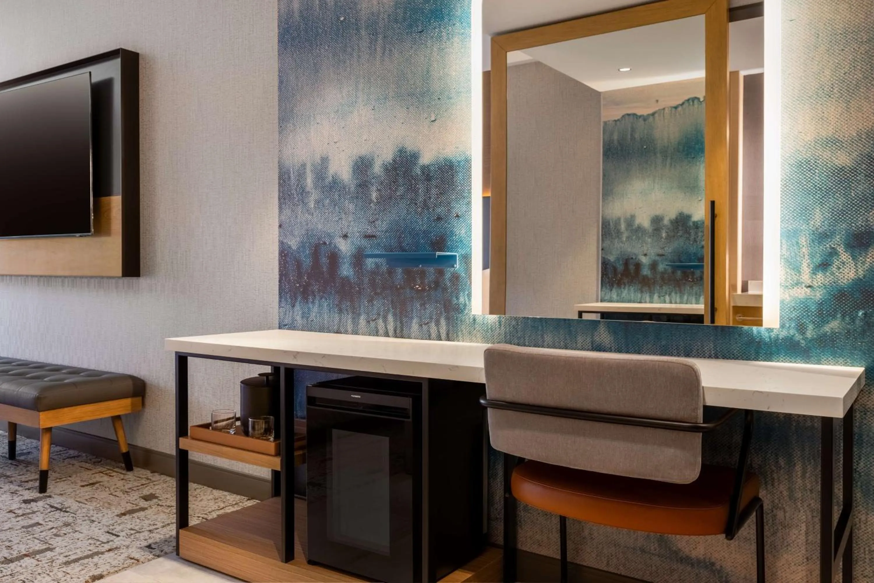 Bedroom in Tempo By Hilton Louisville Downtown Nulu