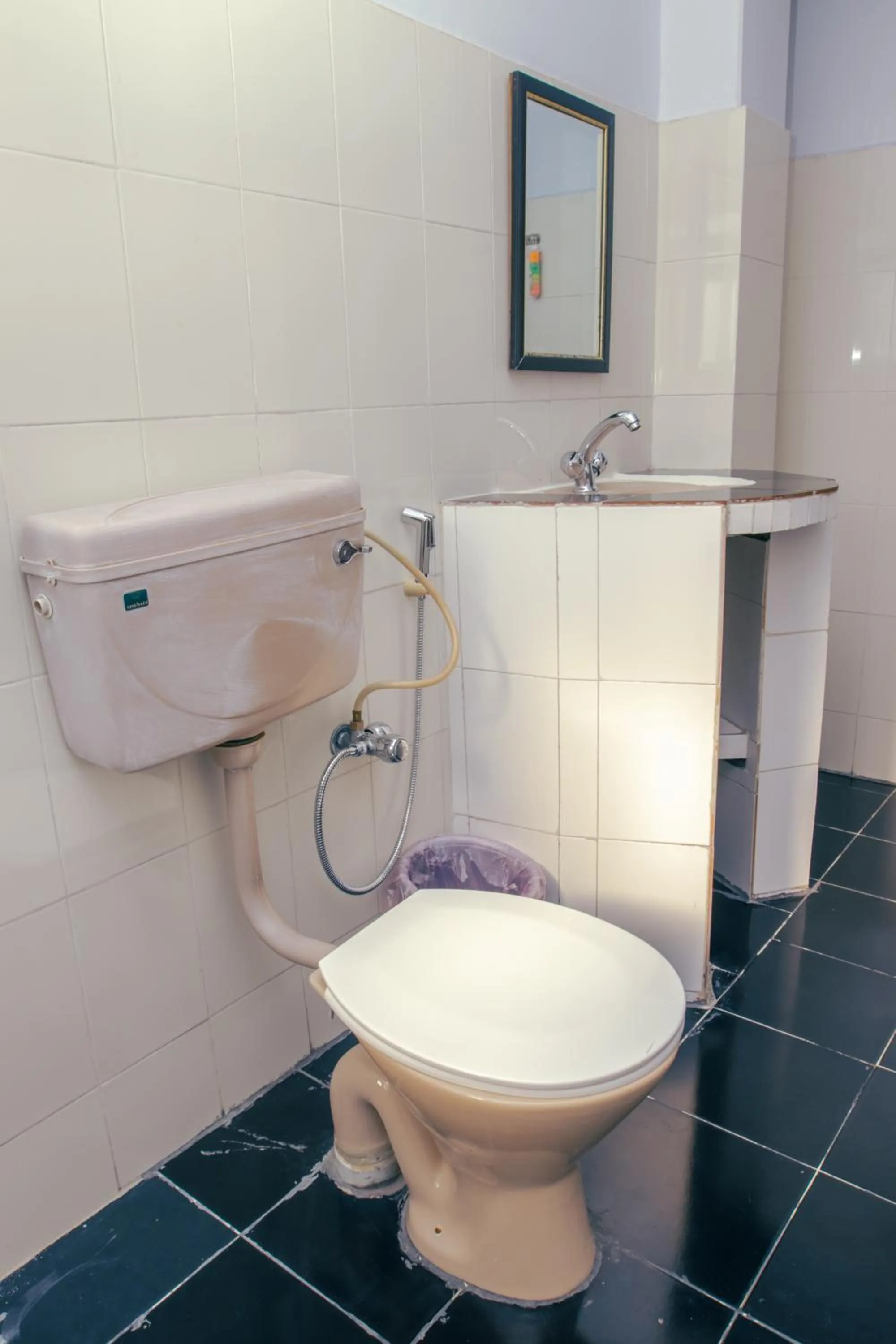 Toilet in Roamers Inn