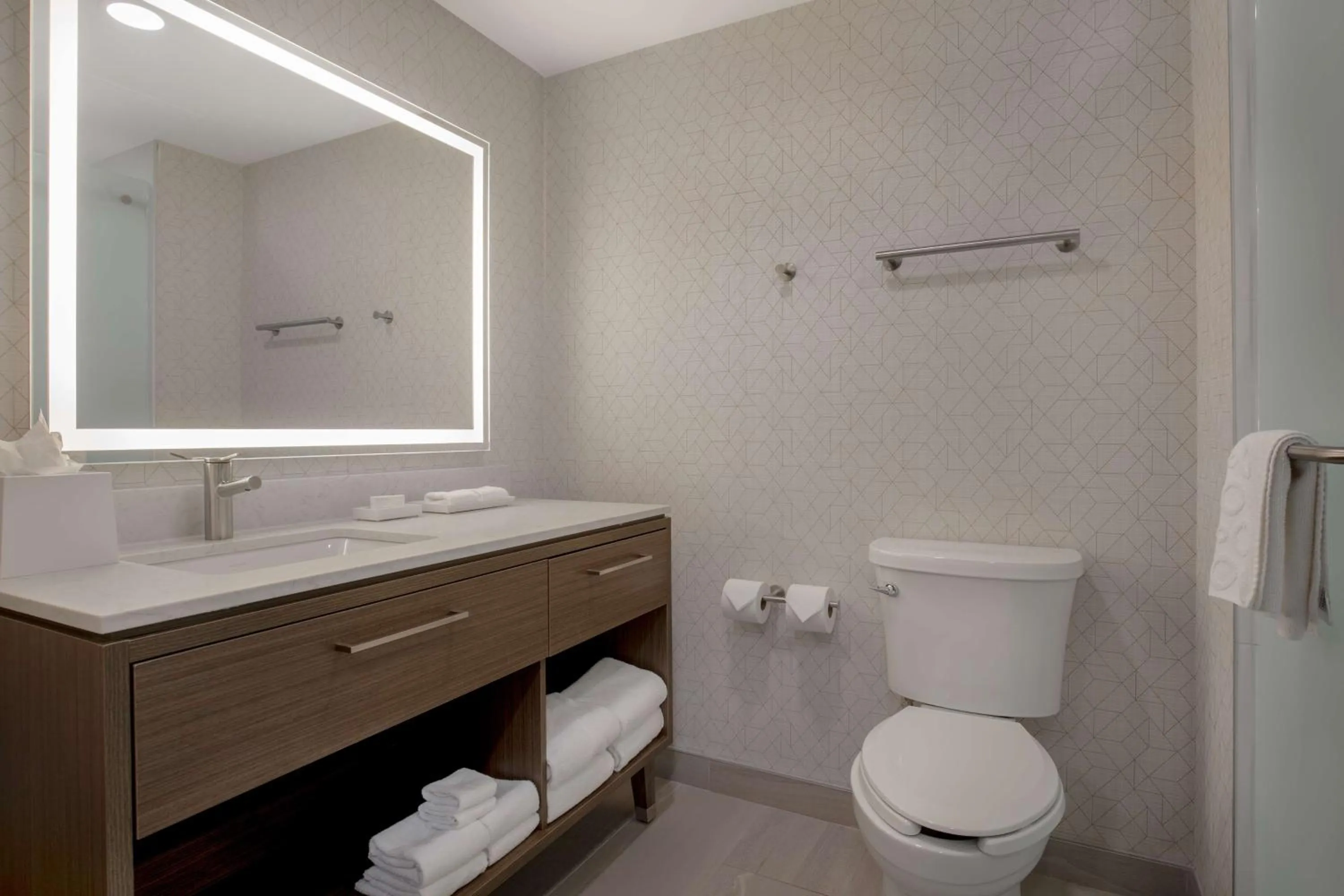 Bathroom in Home2 Suites By Hilton Thunder Bay