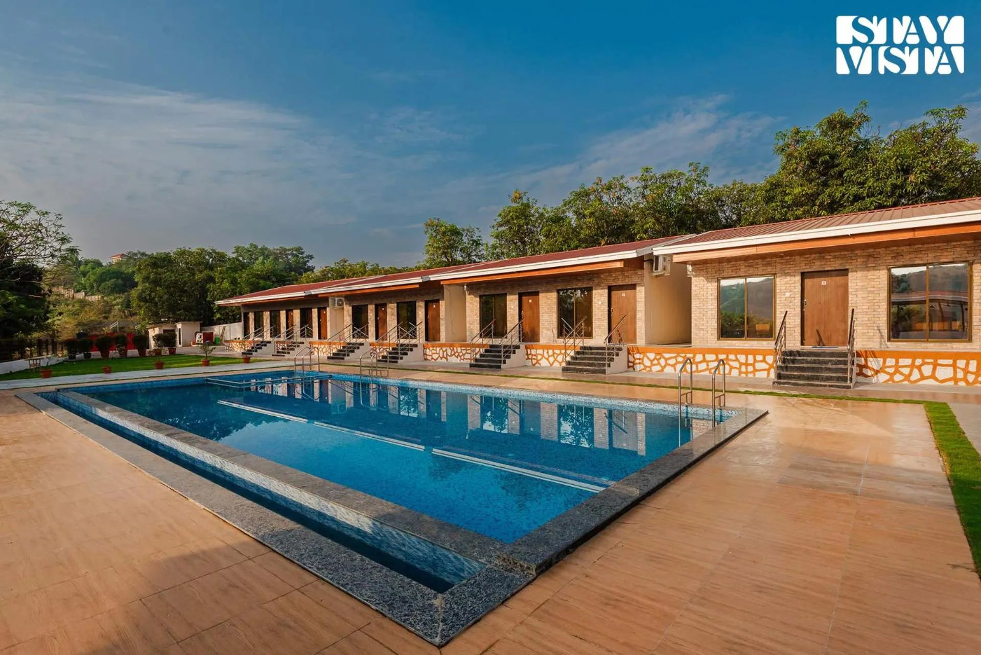 Property building in Mango Splash by VEO - Part of StayVista