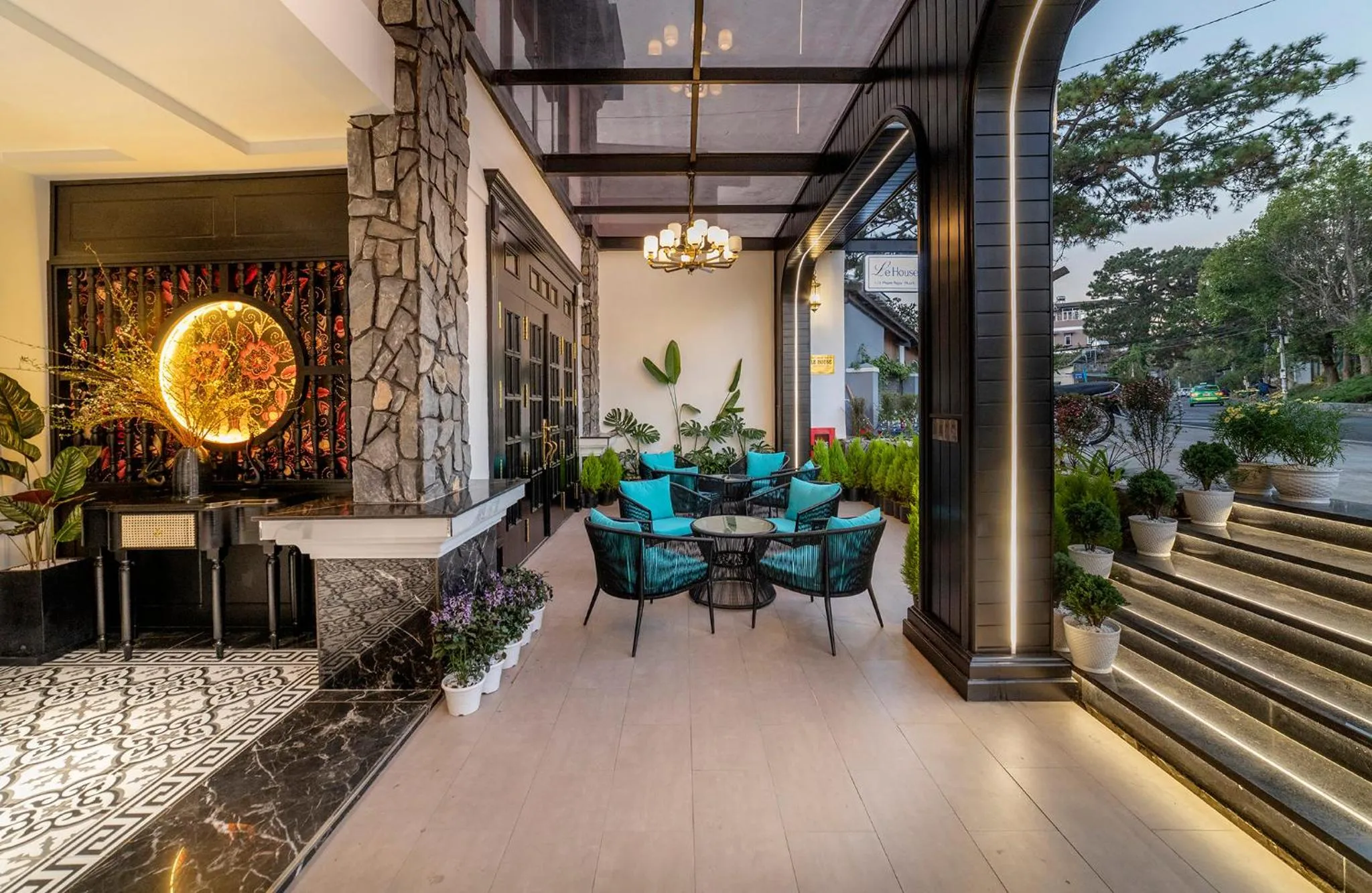 Patio in Le House DaLat