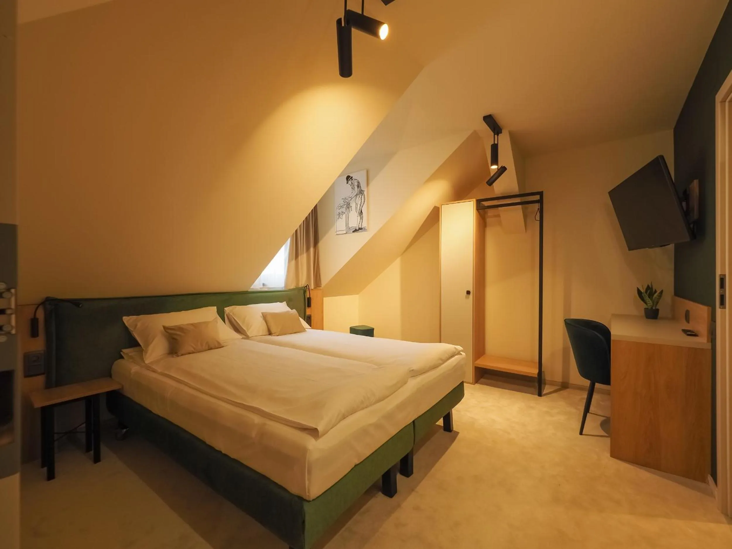 Bed in Craft Inn - Boutique Hotel