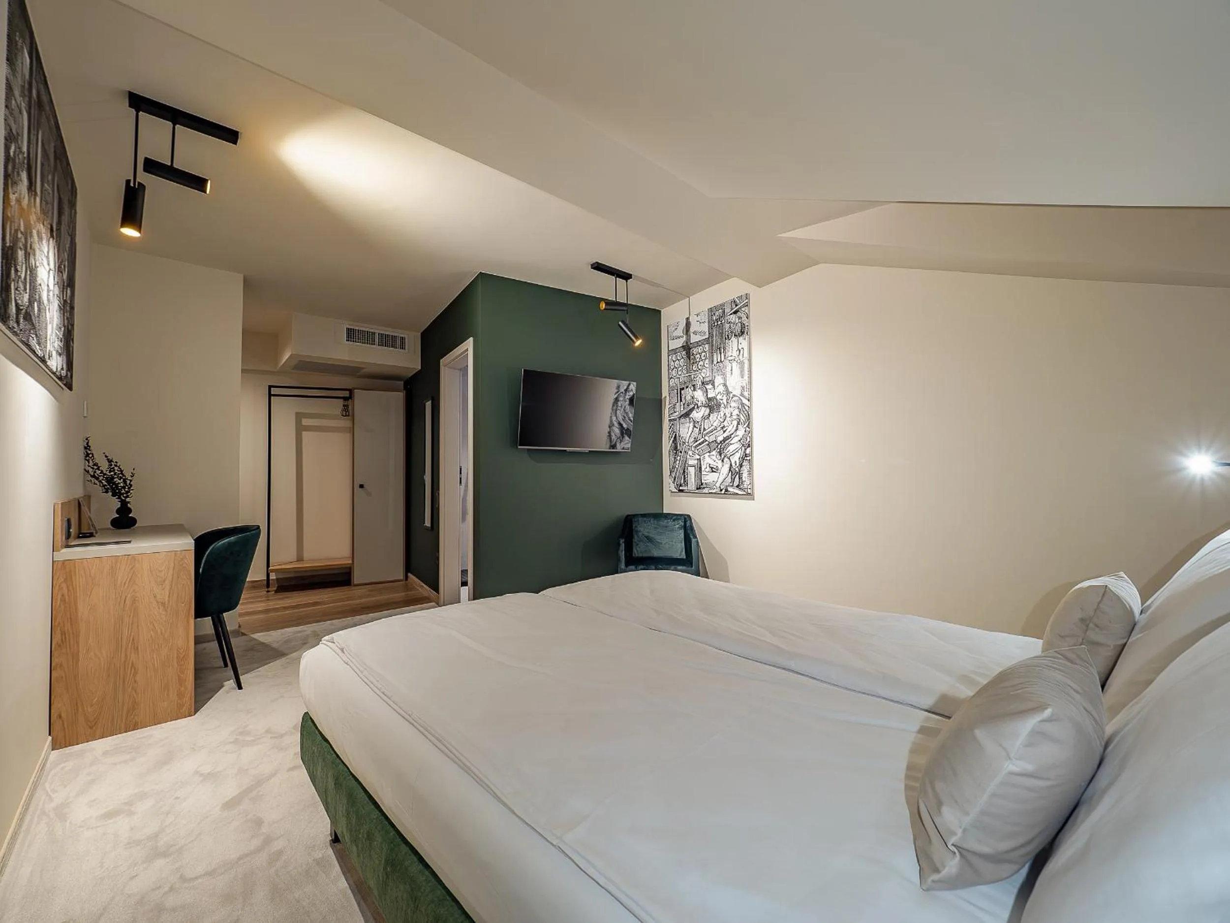 Bed in Craft Inn - Boutique Hotel