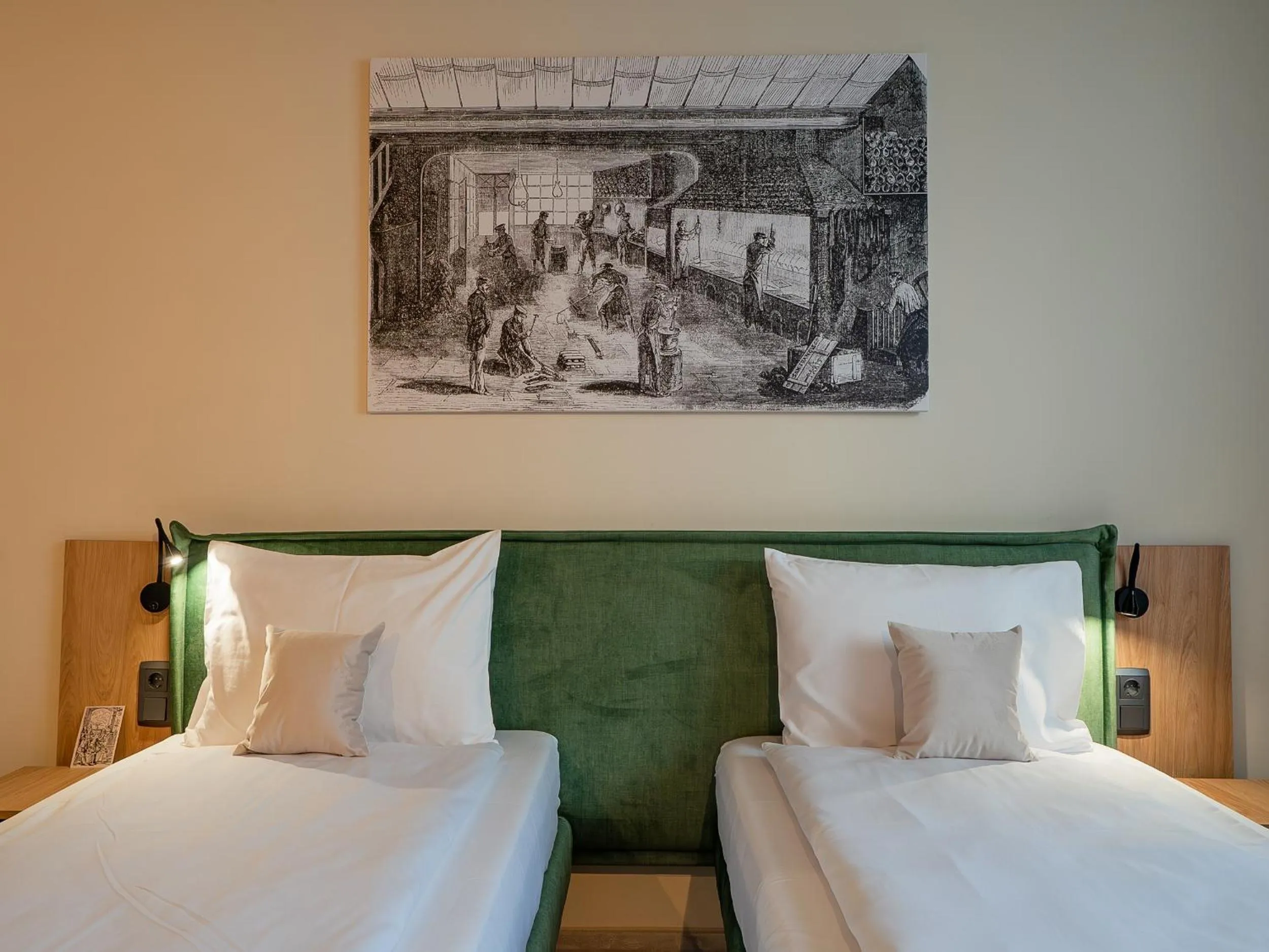 Bed in Craft Inn - Boutique Hotel