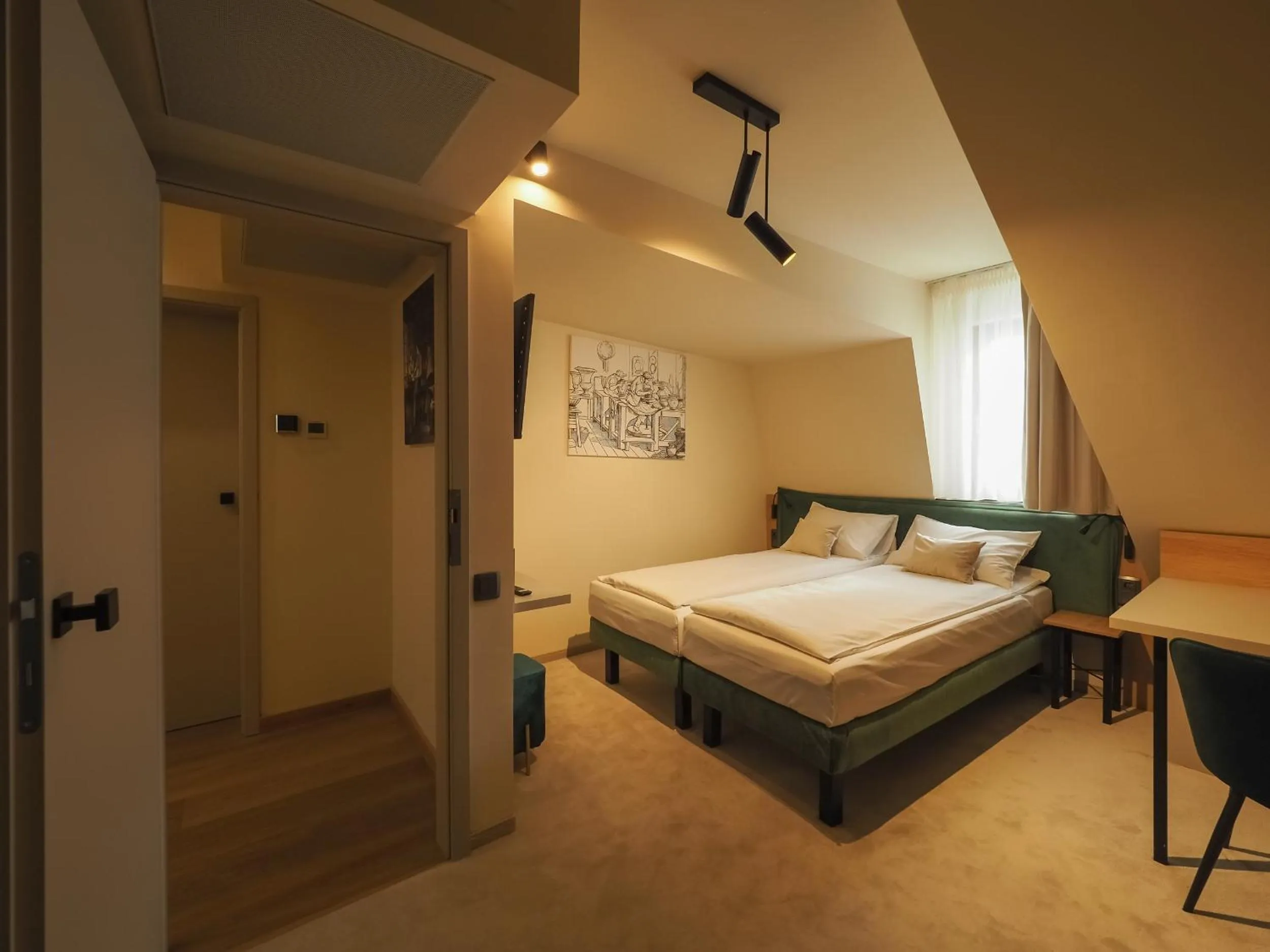 Bed in Craft Inn - Boutique Hotel