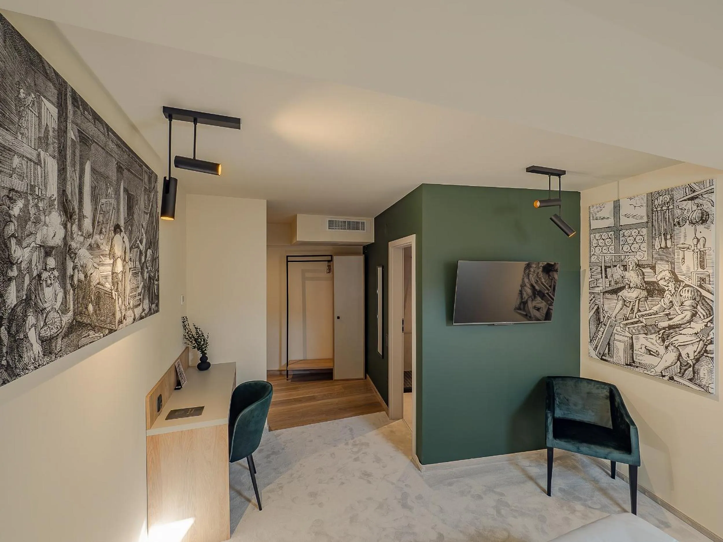 Bed in Craft Inn - Boutique Hotel