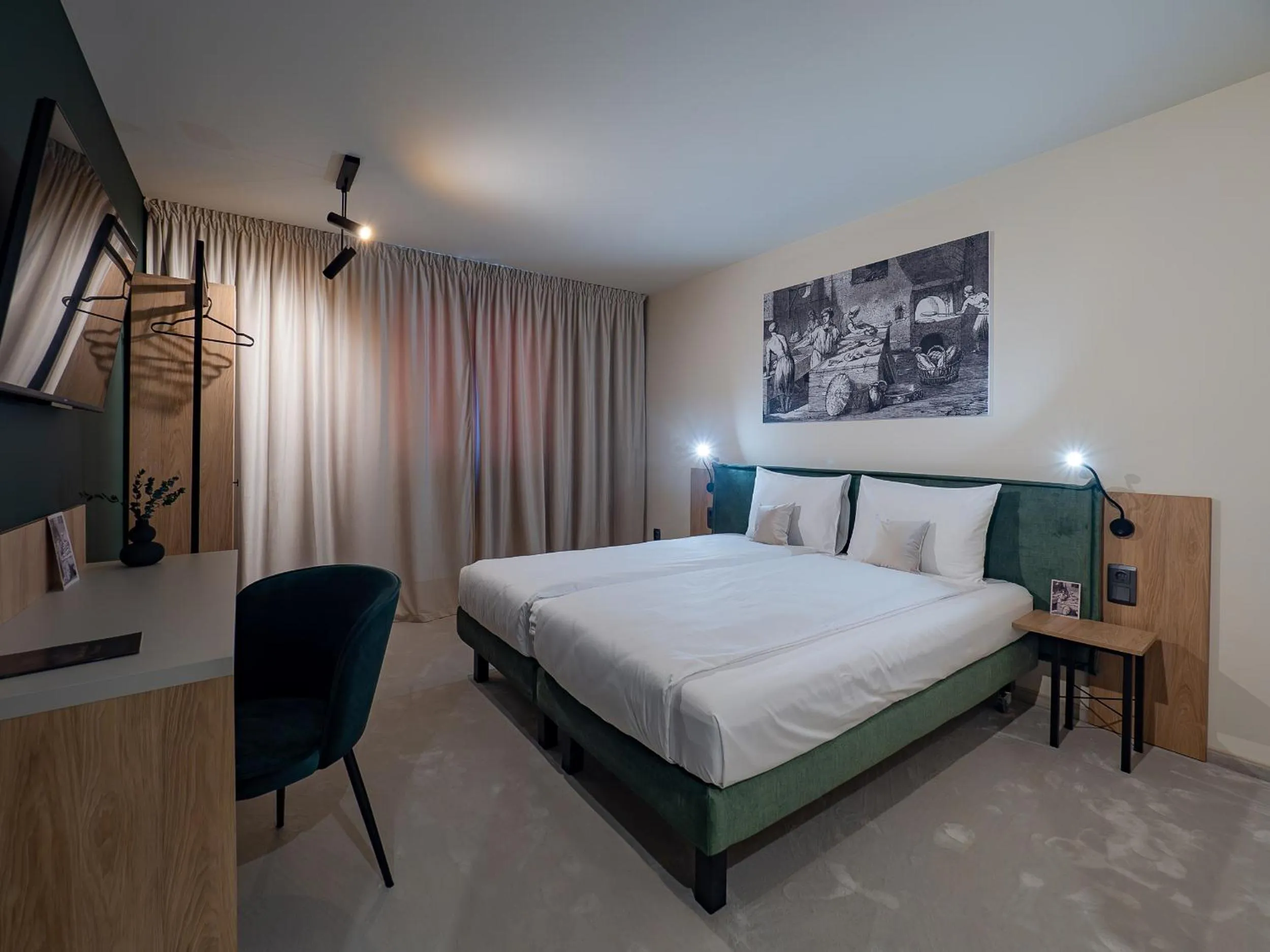 Bed in Craft Inn - Boutique Hotel