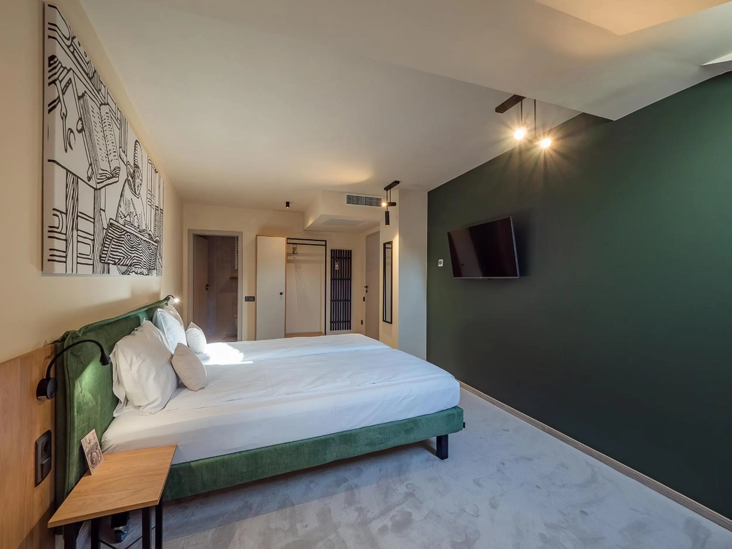 Bed in Craft Inn - Boutique Hotel