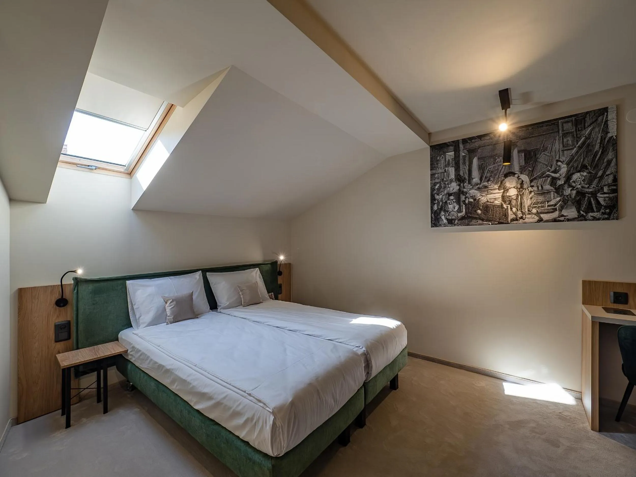 Bed in Craft Inn - Boutique Hotel