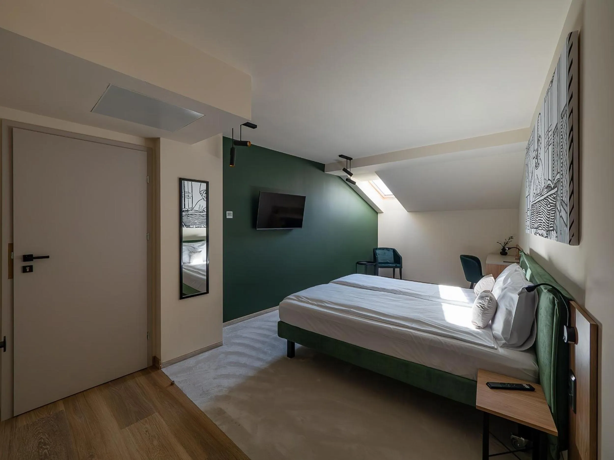 Bed in Craft Inn - Boutique Hotel