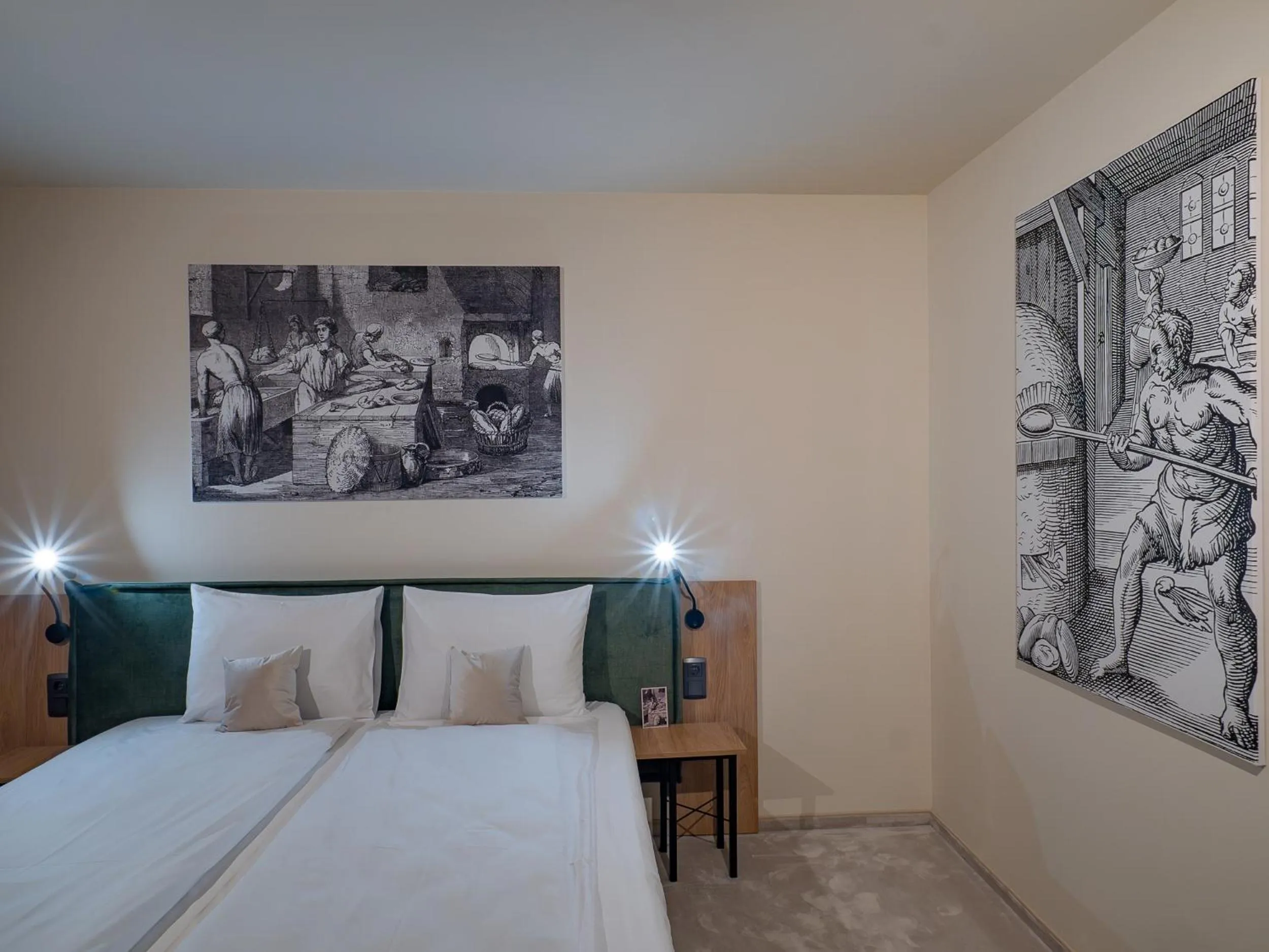 Bed in Craft Inn - Boutique Hotel