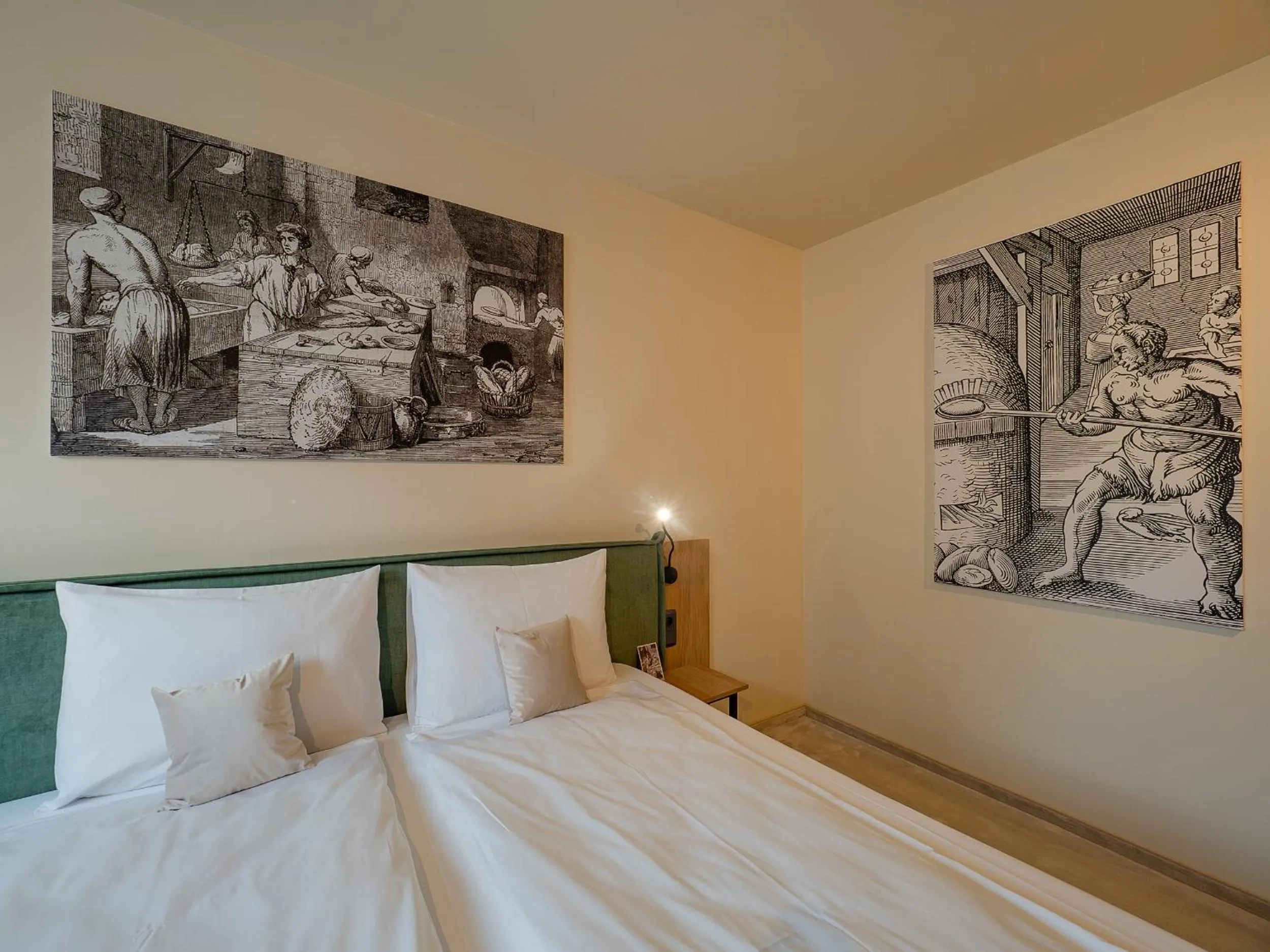 Bed in Craft Inn - Boutique Hotel