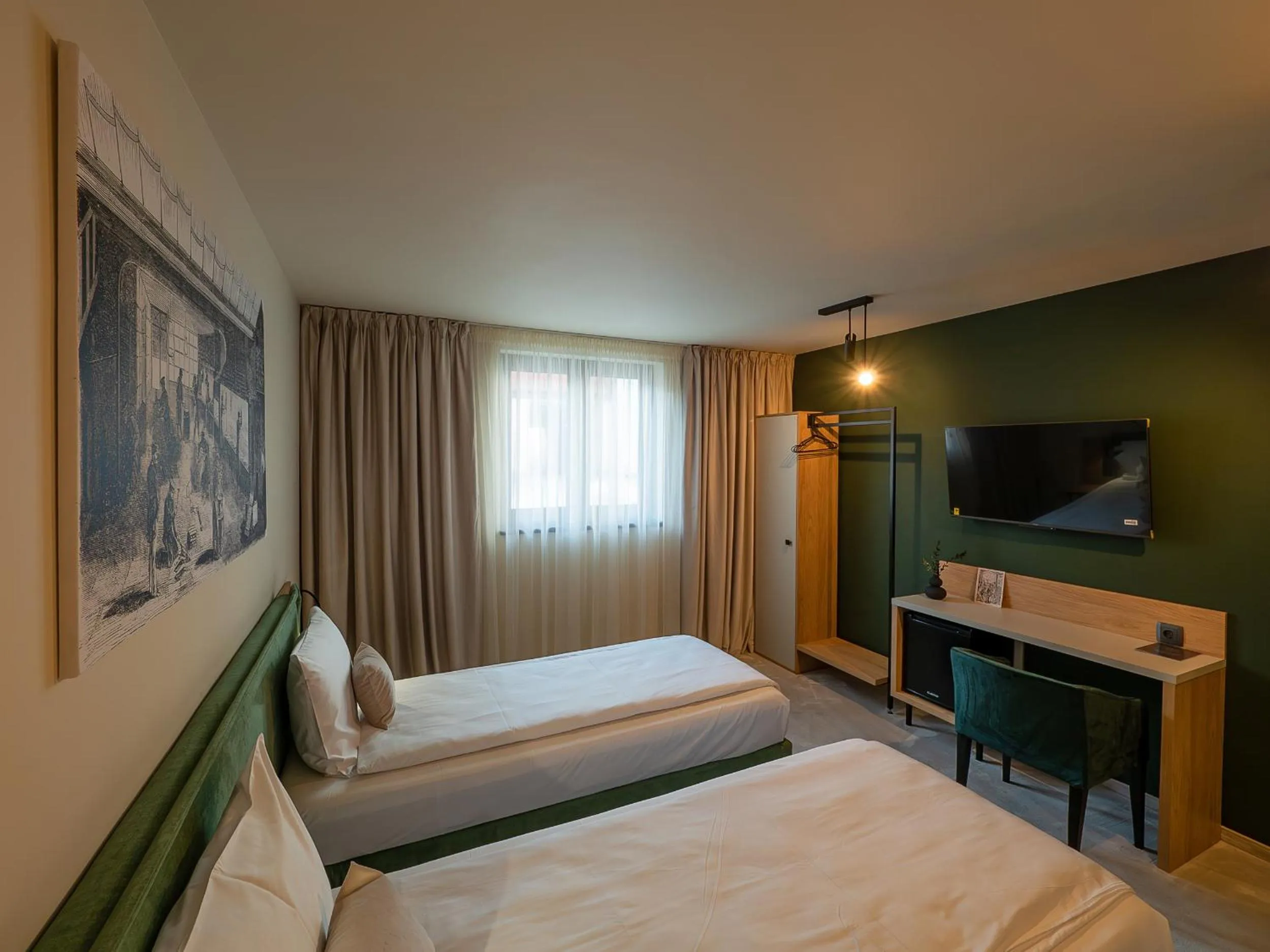 Bed in Craft Inn - Boutique Hotel