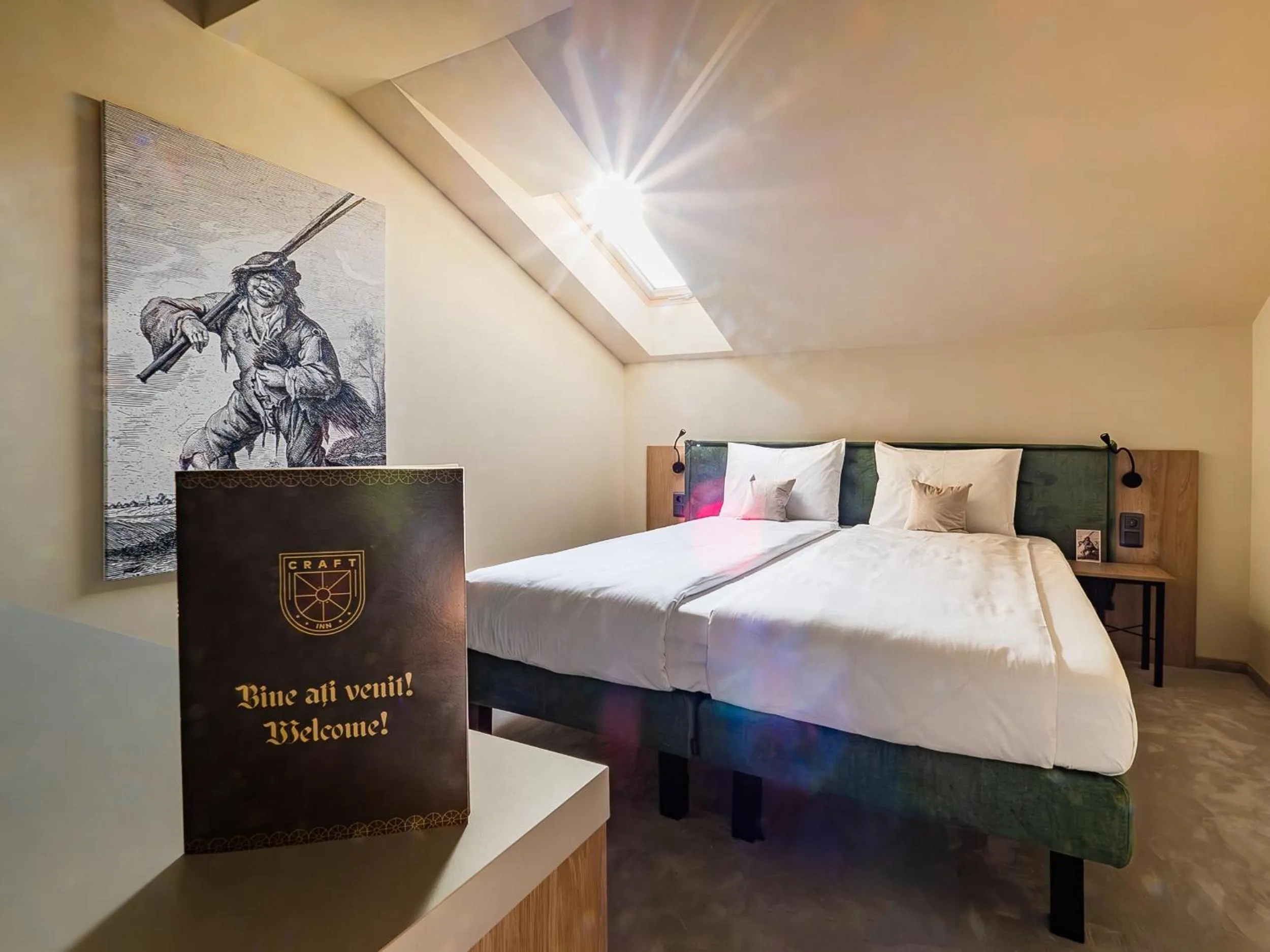 Bed in Craft Inn - Boutique Hotel