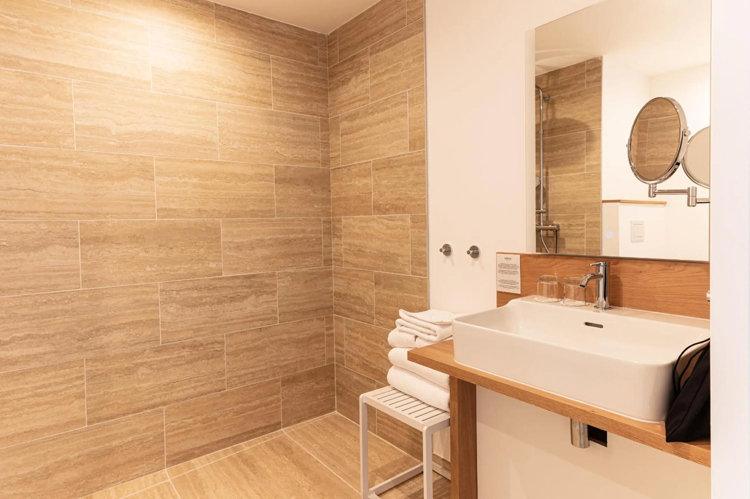 Bathroom in voco Beaune , Cité des Vins by IHG