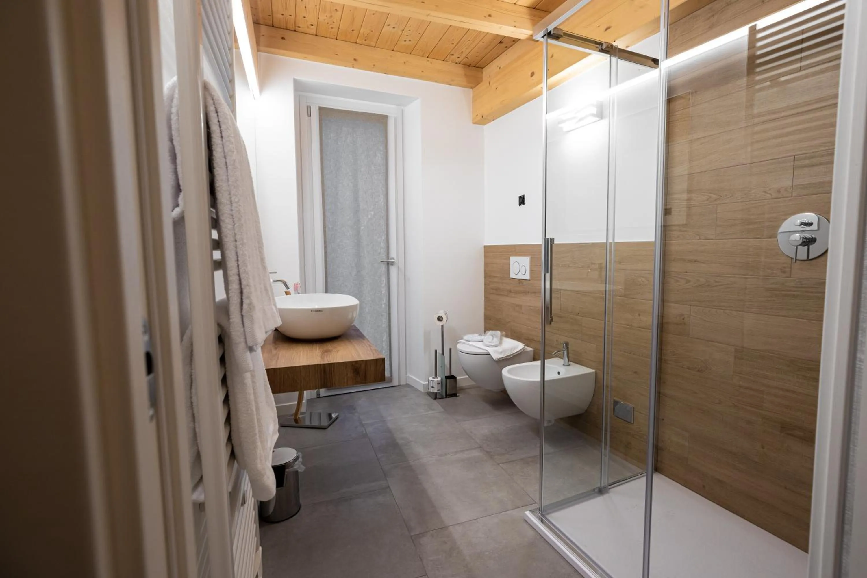 Shower in La Svolta Foresteria