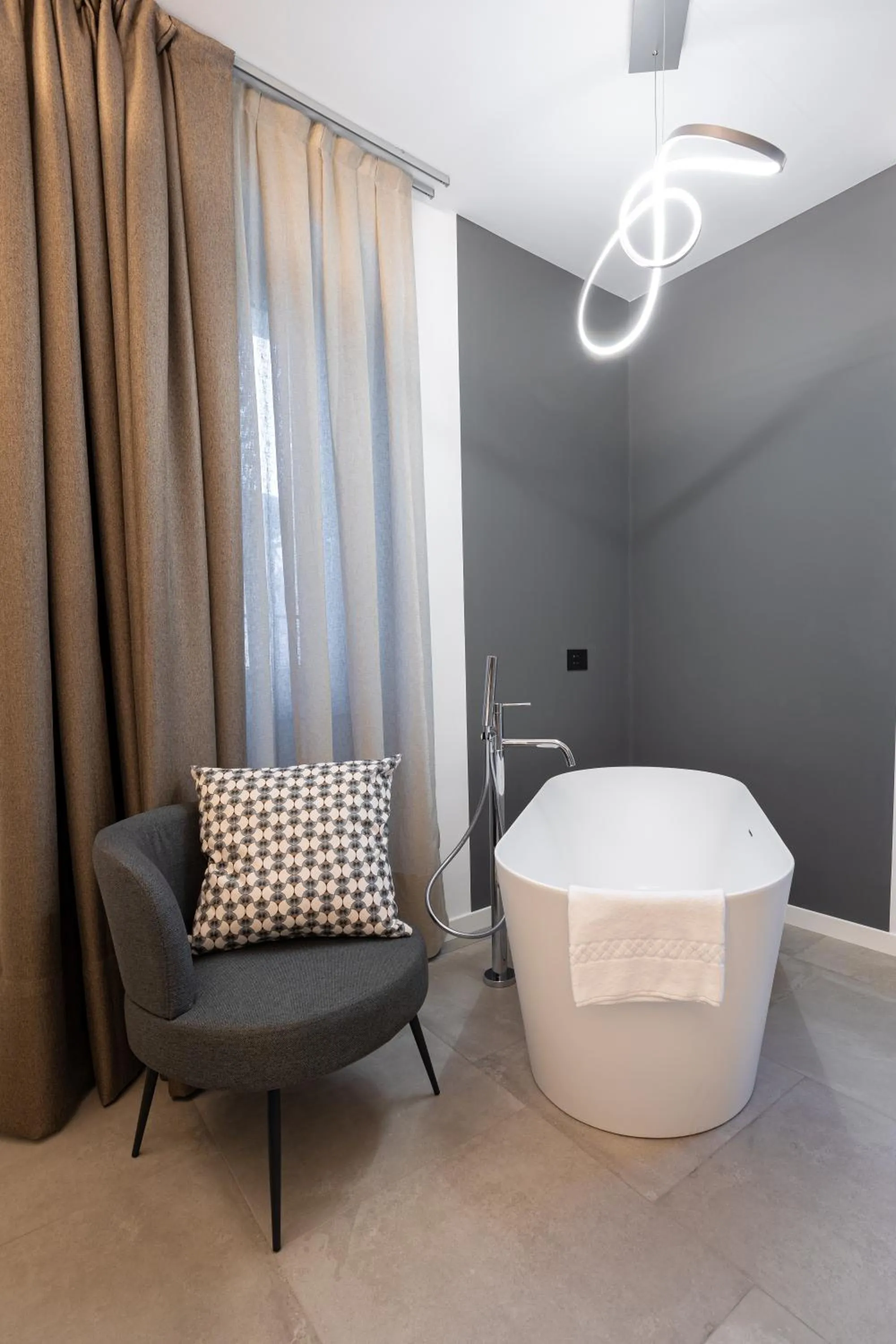Living room in La Svolta Foresteria
