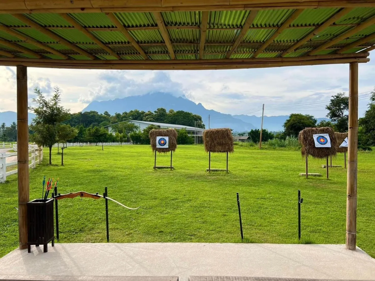 Garden in Isbjorn chiangdao