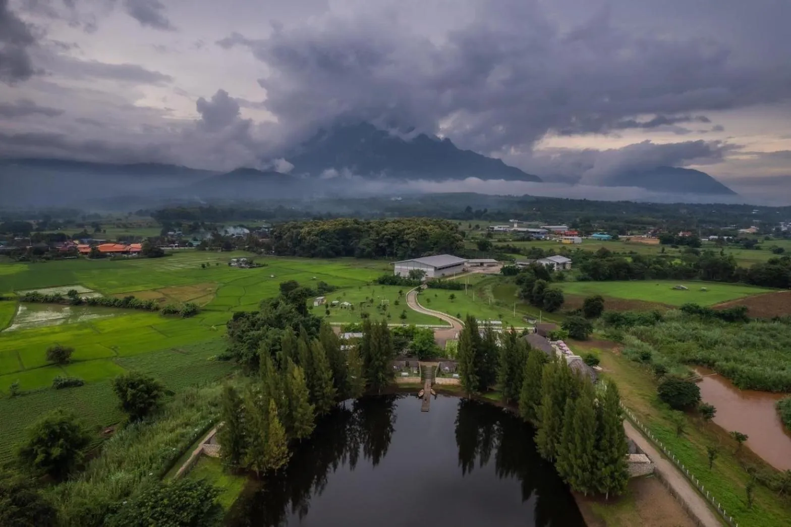 View (from property/room) in Isbjorn chiangdao